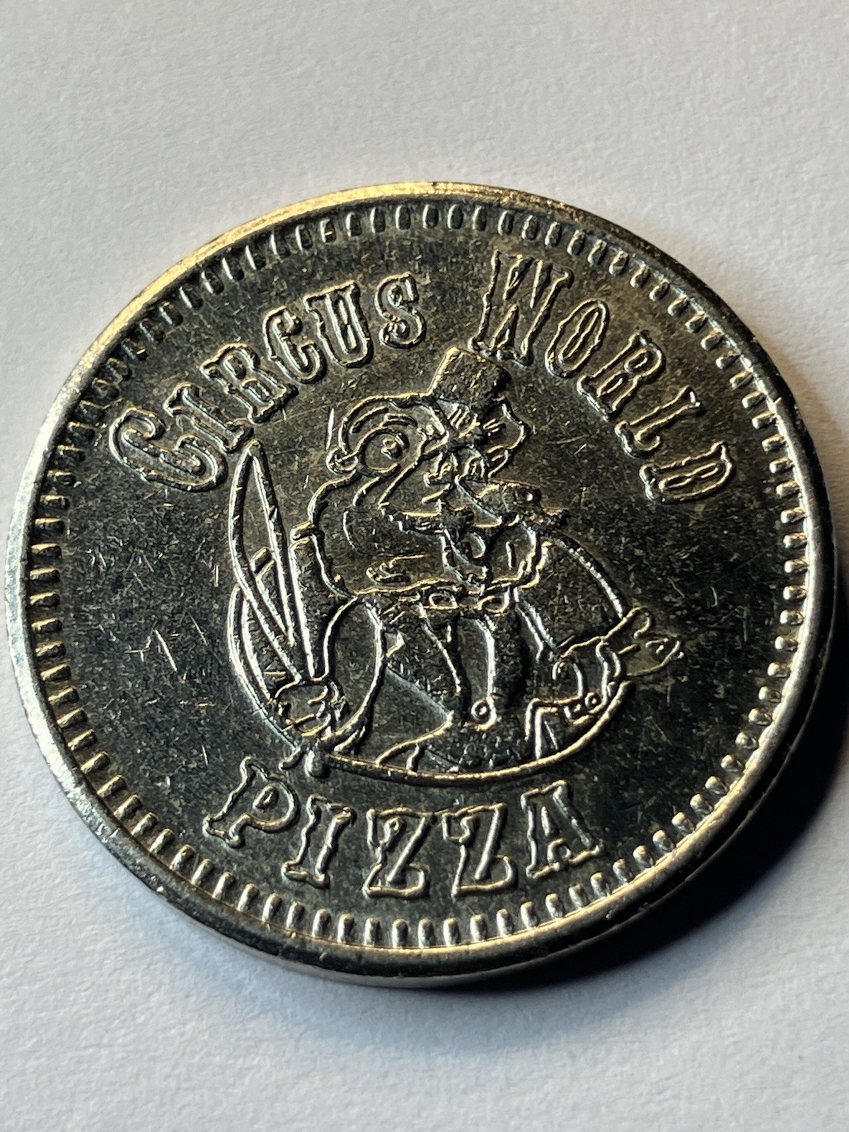 Rare Circus World Arcade Token Defunct #ua2