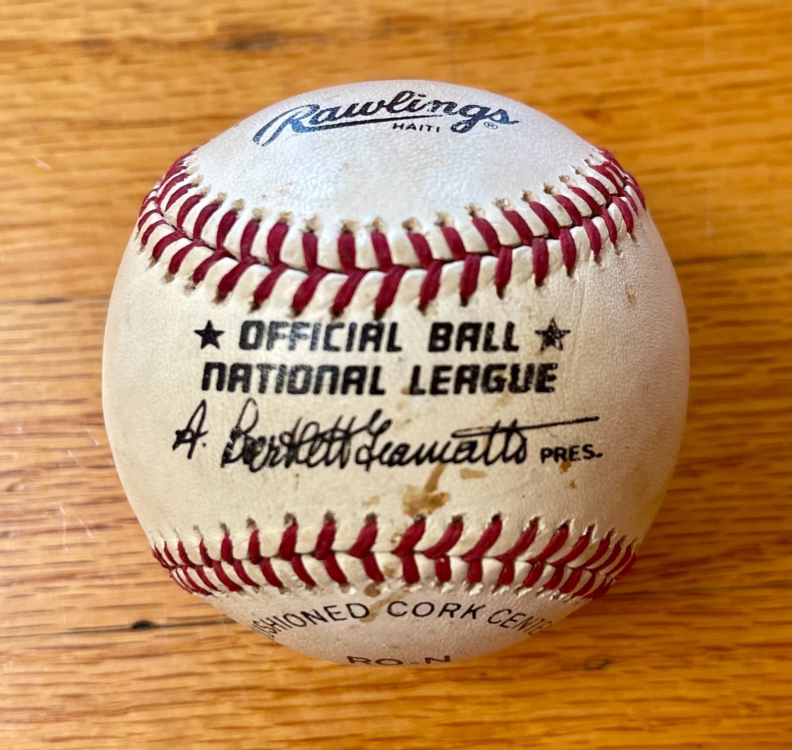 Bob Lemon HOF Cleveland Indians Signed Baseball - NO COA