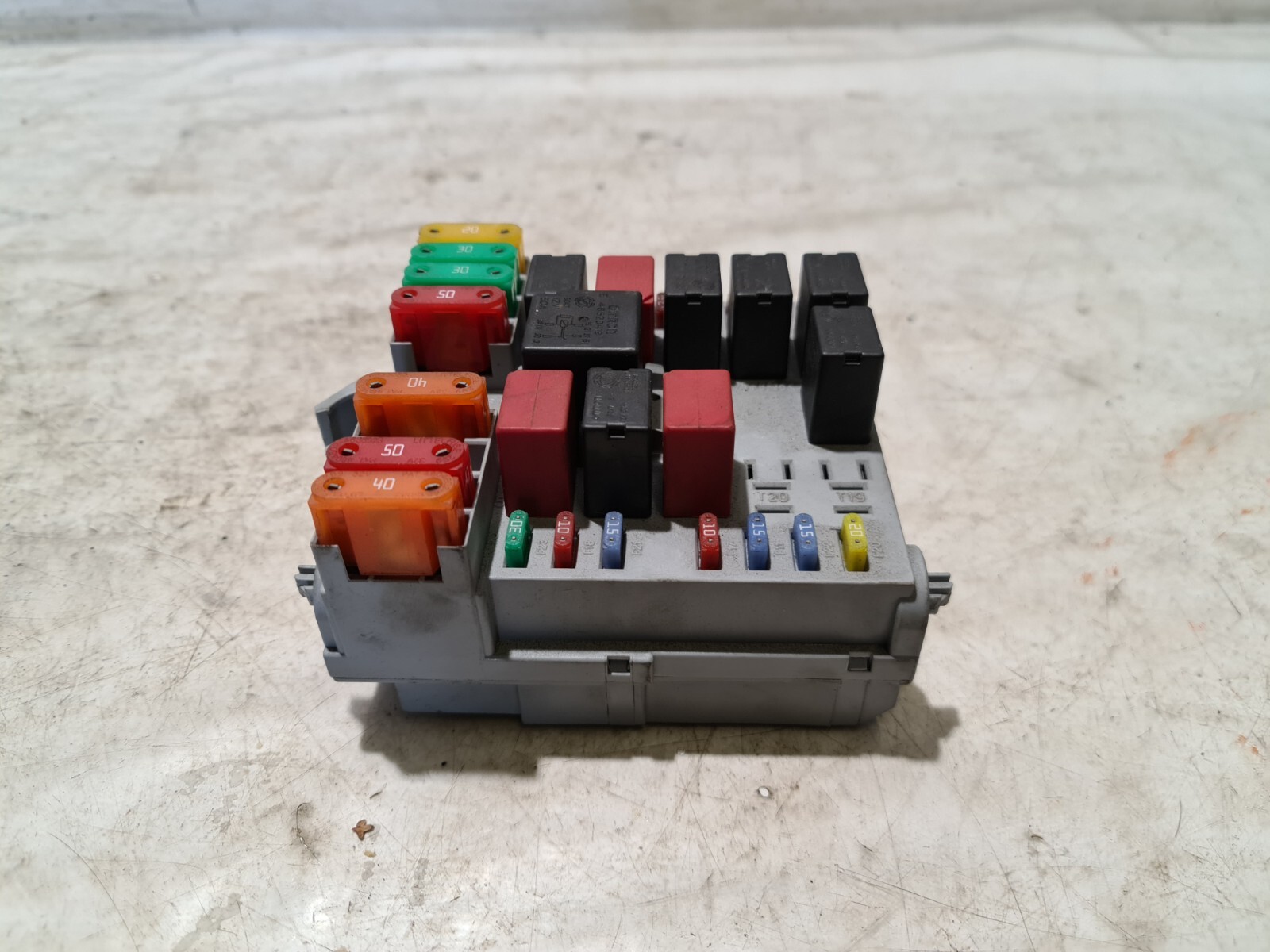 Fiat Bravo Under Bonnet Relay Fuse Box 1.4 T-Jet Petrol 2008 MK2 OEM 51790930