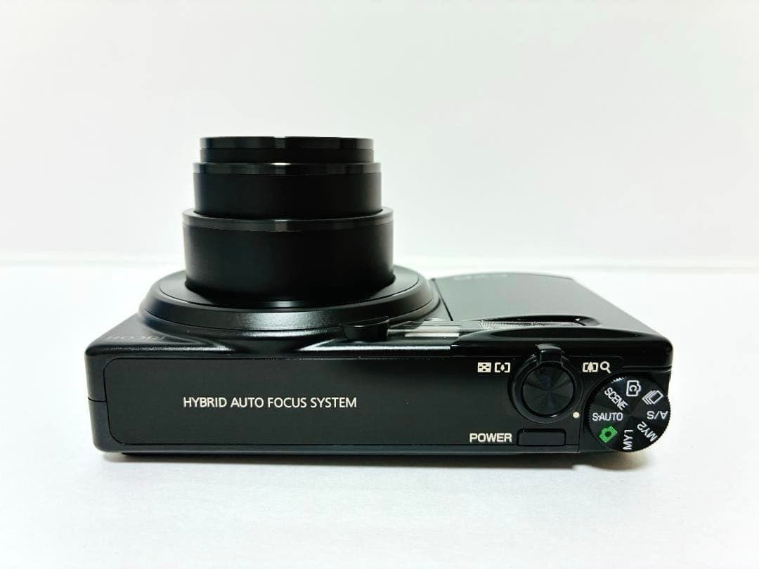 [Shutter Count: 006] RICOH CX6 Black Compact Digital Camera Only Japanese