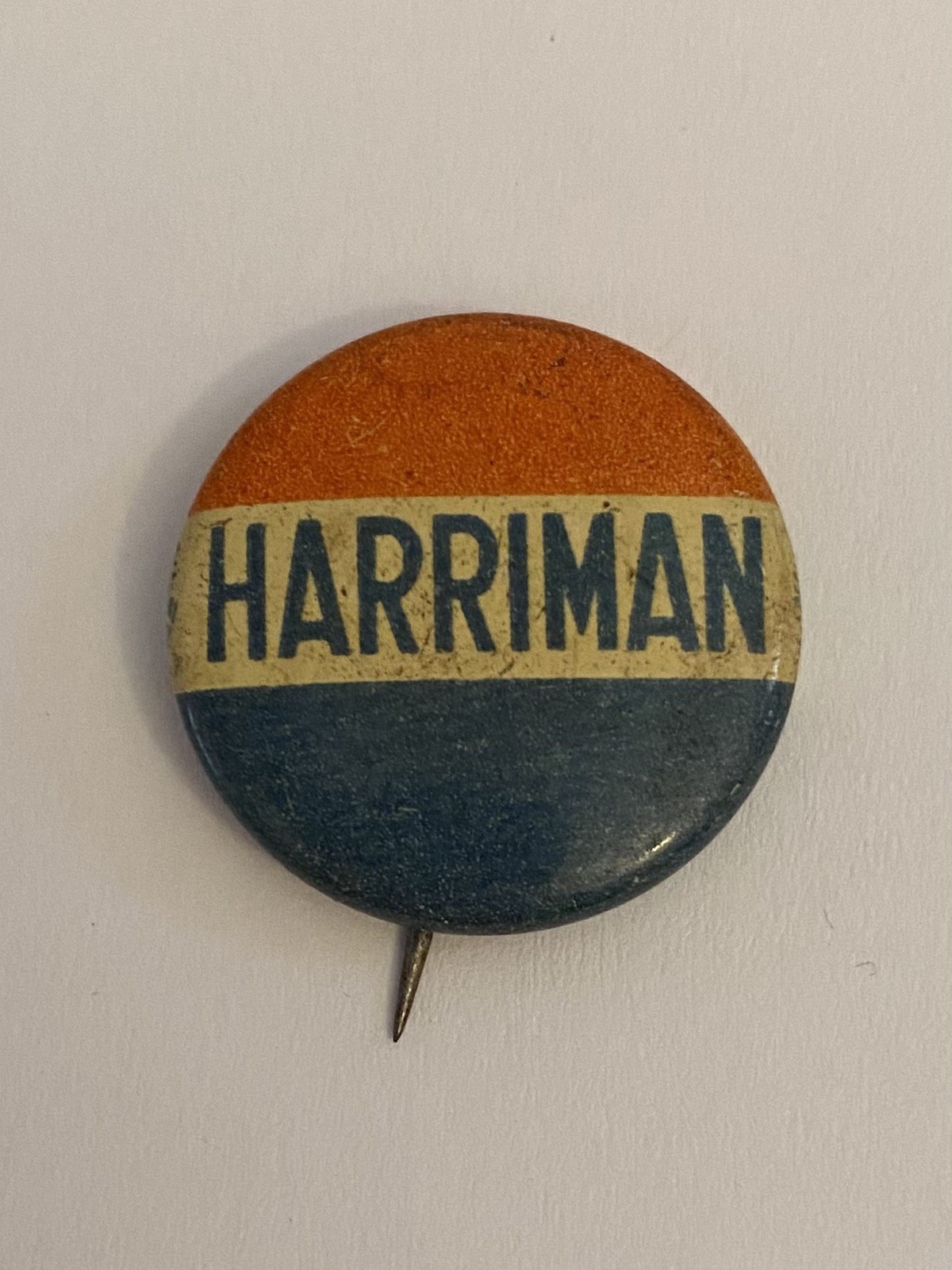Harriman Pin Back Button P209