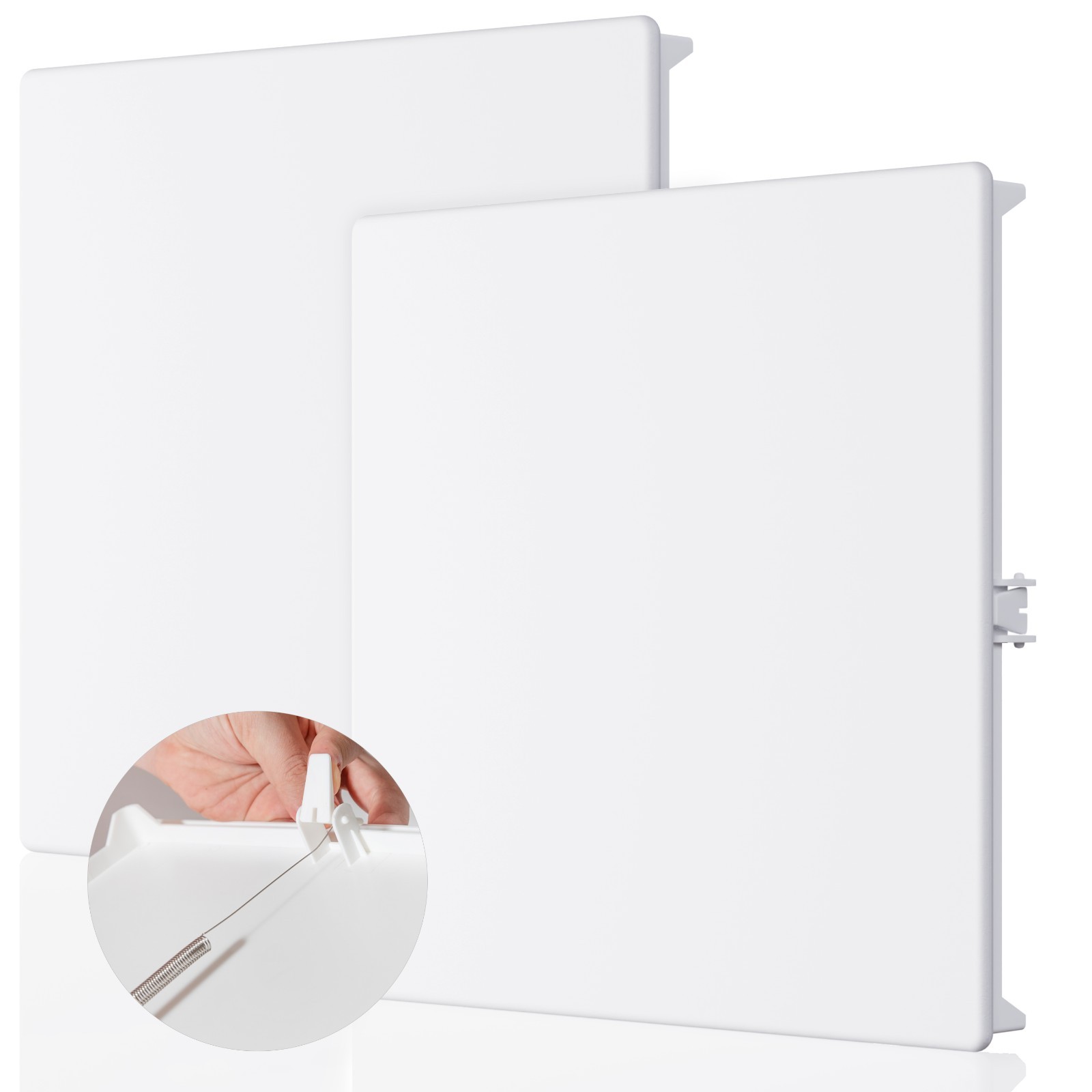 Morvat 12x12 Spring Access Panel for Drywall & Ceiling, 2 Pack