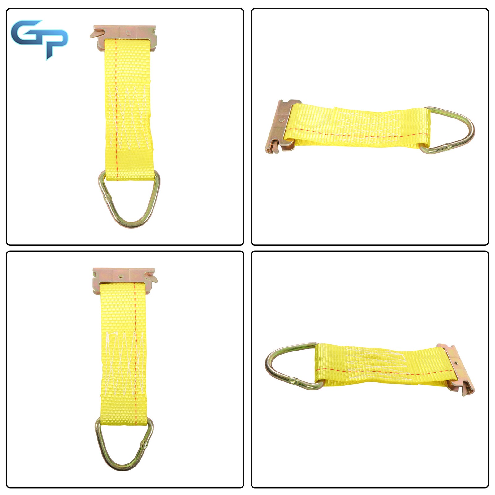 For Trucks E Track Tie Down Rail Kit 8×4' E Track Rails End Caps ETrack Straps
