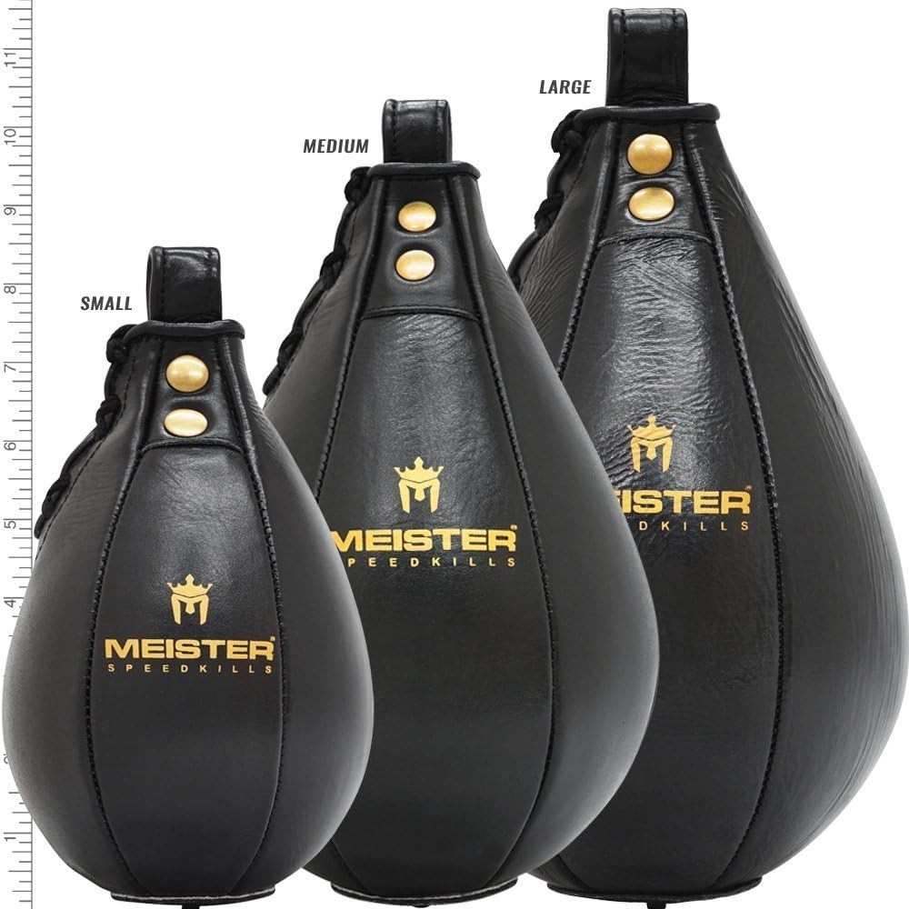 Genuine Leather SpeedKills Speed Bag - Large Size for Boxing Precision Training