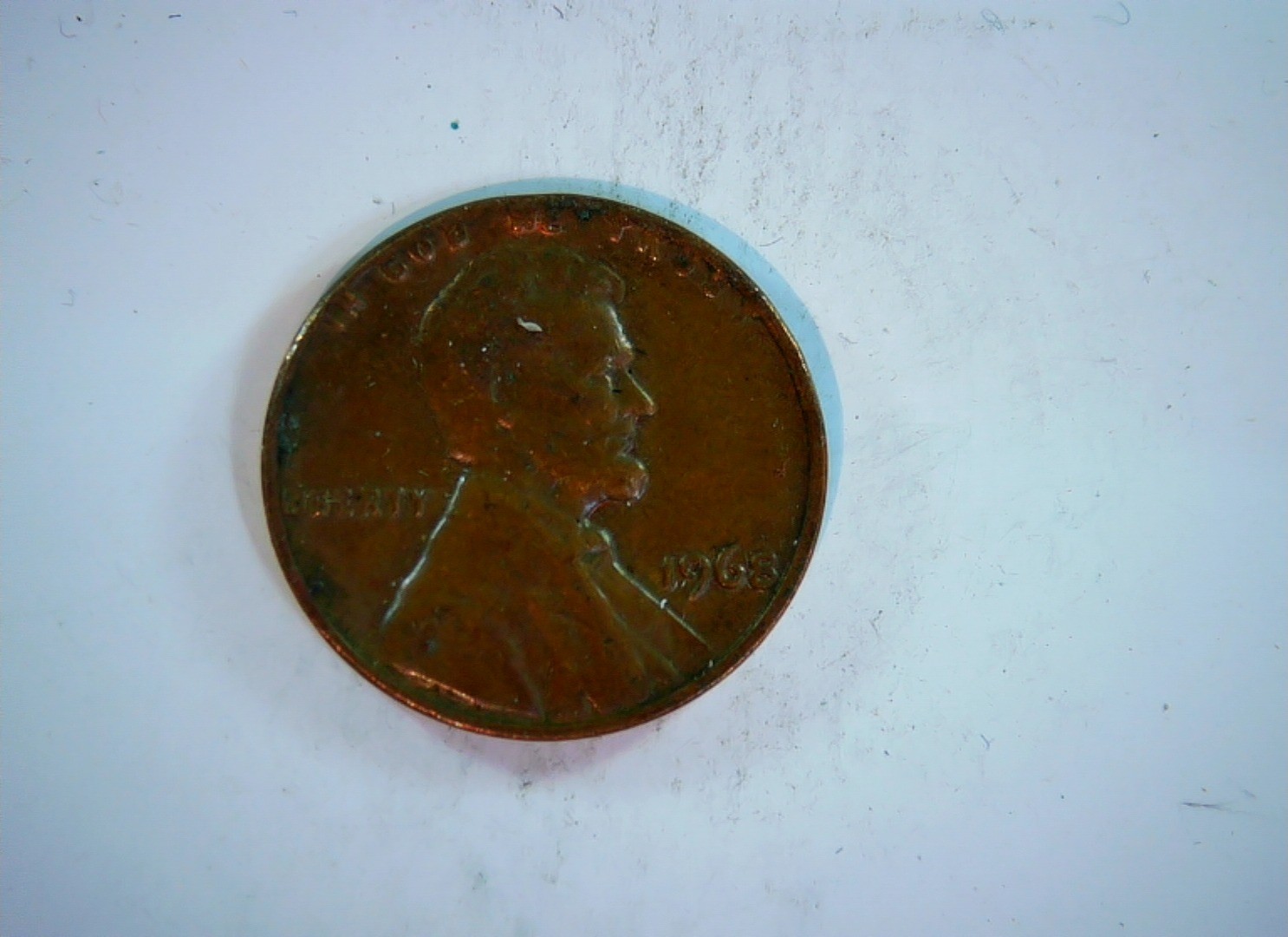 United States 1968 1 Cent Lincoln Memorial Cent Coin
