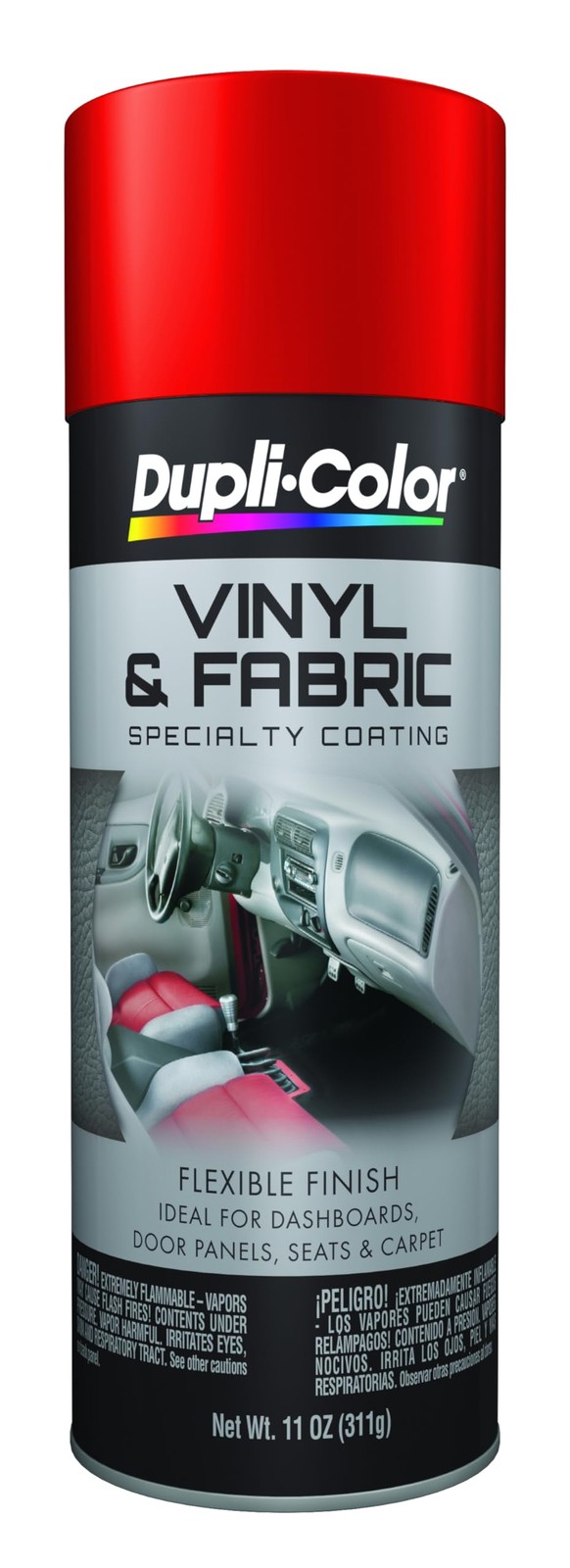 HVP100 Vinyl and Fabric Coating Spray Paint - Red - 11 oz Aerosol Can