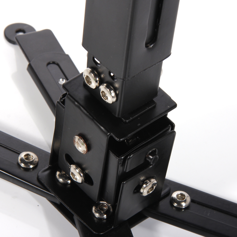Universal Extendable Tilt DLP LCD Ceiling Projector Mount Bracket 44 lbs - Black