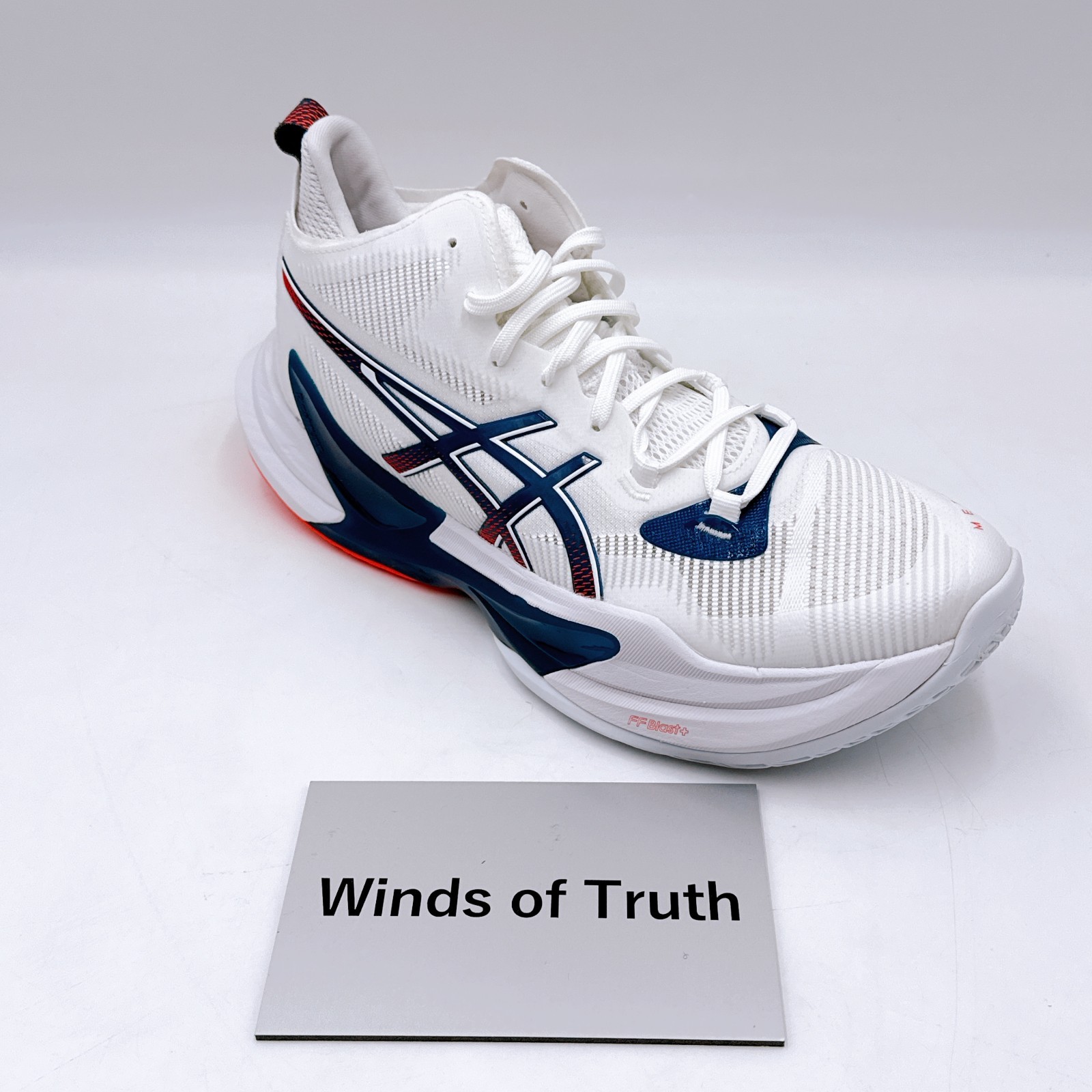 ASICS METARISE 2 1051A089 101 White Indigo Fog Volleyball Shoes US 8 - 15 New