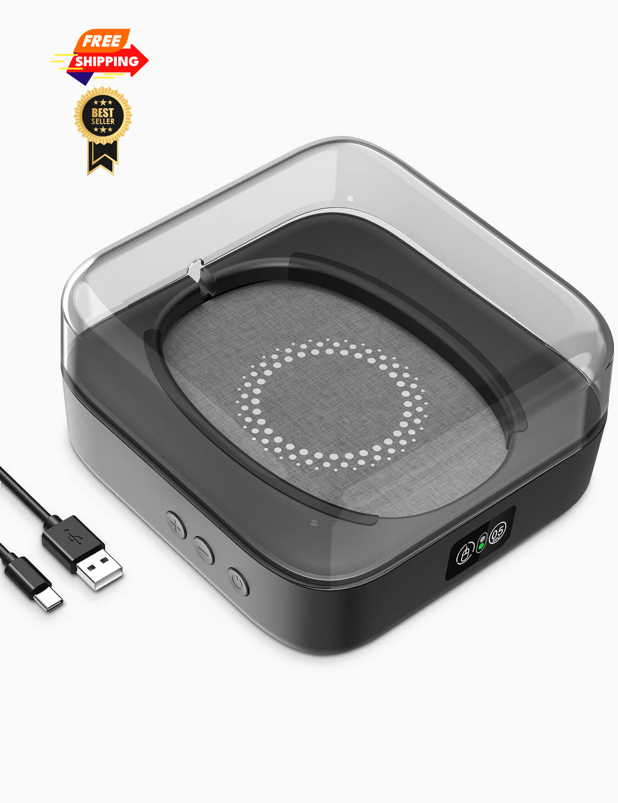 Meatanty Undetectable Mouse Mover Usb Physical Jiggler Small, Black