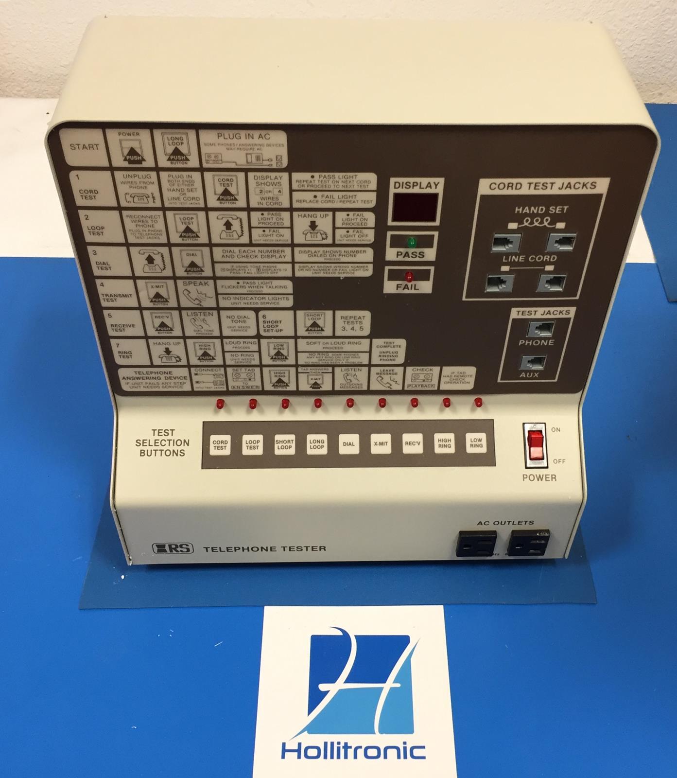 RS 43-114 TELEPHONE TESTER