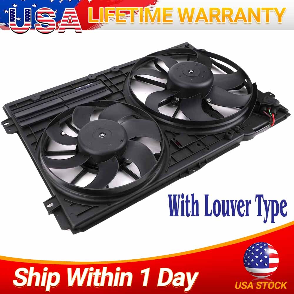 Radiator Fan Assembly For 2011-2016 Volkswagen Jetta 2.0L 4 Cyl 2012 2013 US