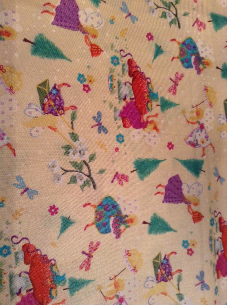 Fabric Magical Fairies 1042, sold by the yard