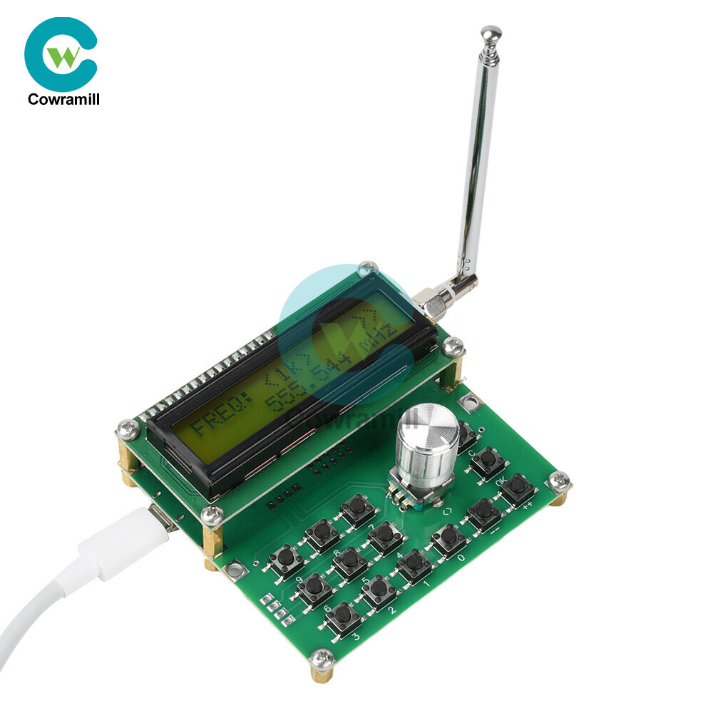 Type-C ADF4351 RF Signal Source 35MHz to 4000MHz Digital Signal Generator SMA