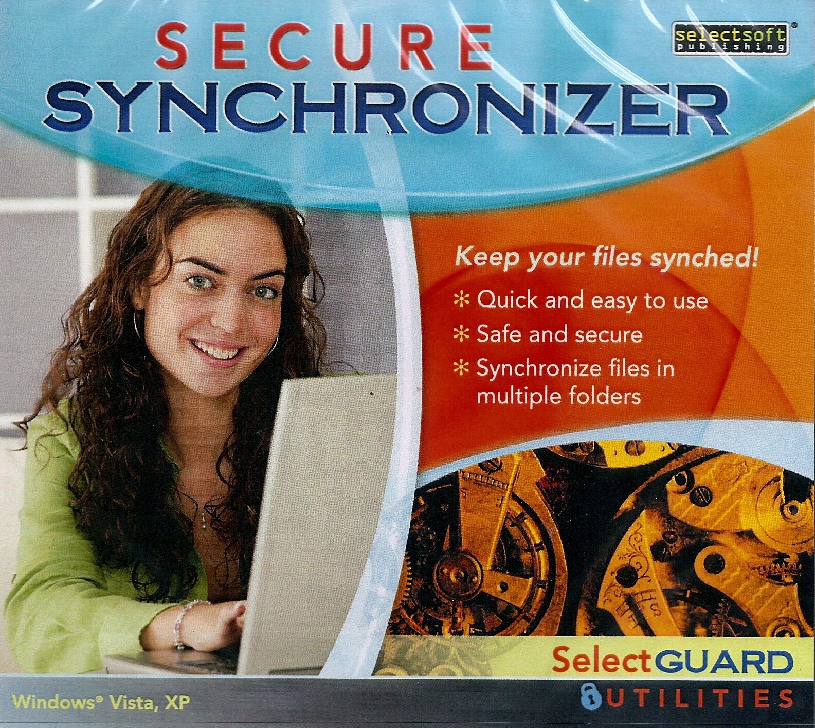 SelectGuard Secure Synchronizer * PC Windows 10 / 8 / 7 / Vista XP * Brand New