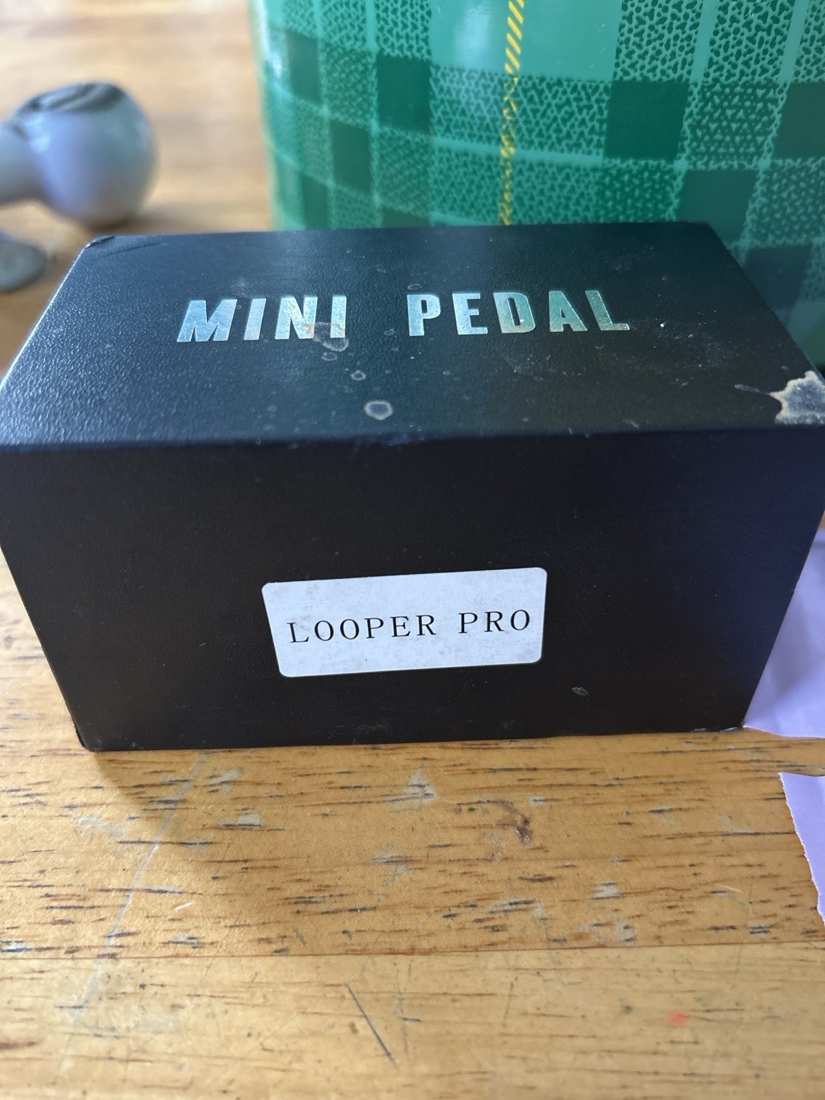 Open Box Mini Looper Pedal – Guitar Effects Loop Pedal w/ Box & USB Cable