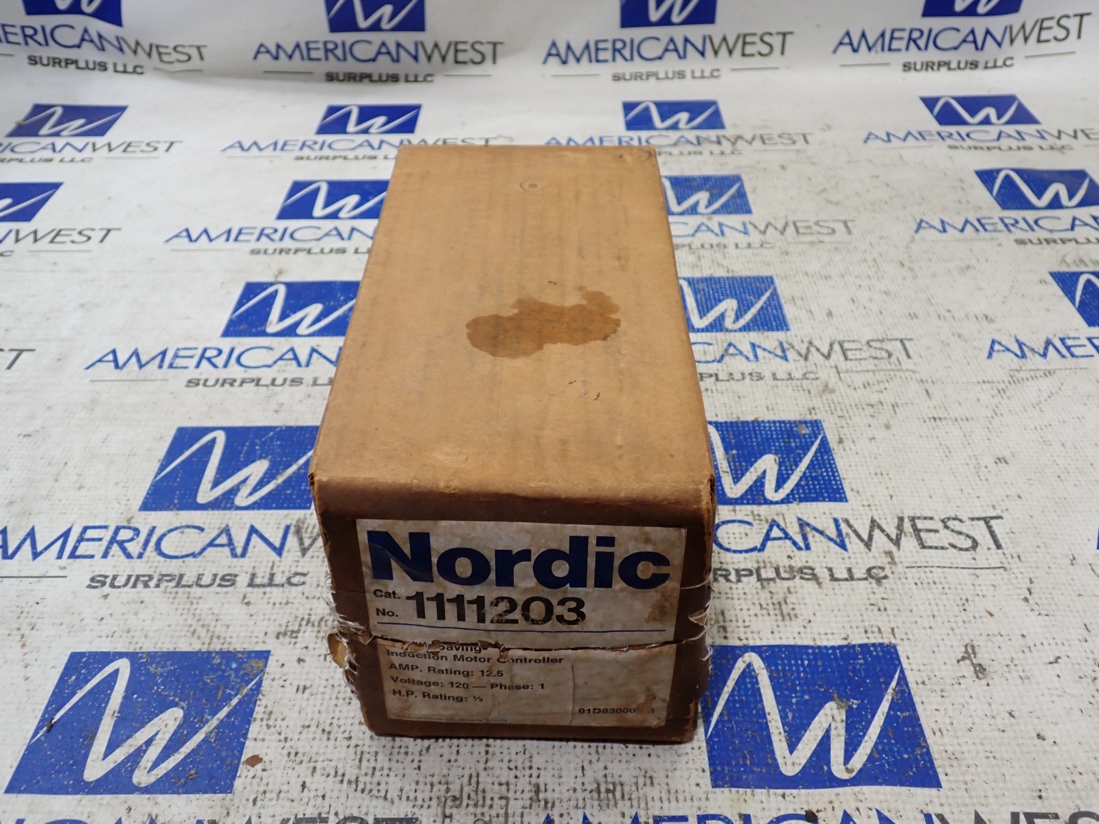 Nordic  1111203 Induction Motor Controller 120V 1PH 12.5Amp 1 /2HP open Box