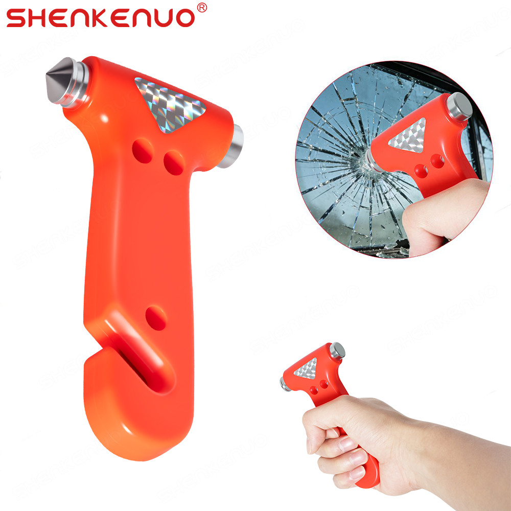 Emergency Life-Saving Hammer Car Window Seat Safety Belt Cutter Tool