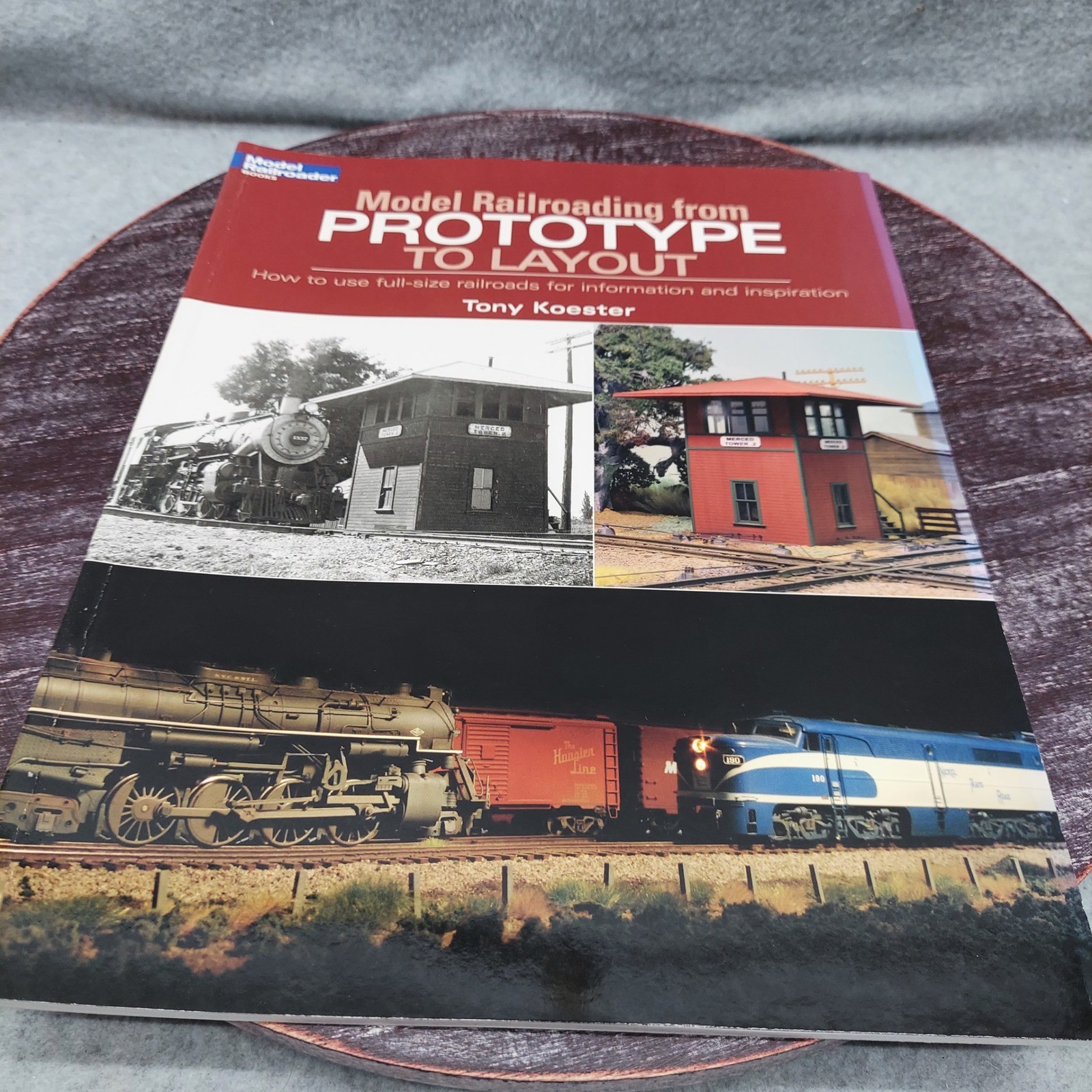 Model Railroading from Prototype to Layout Tony Koester Kalmbach Books 12460