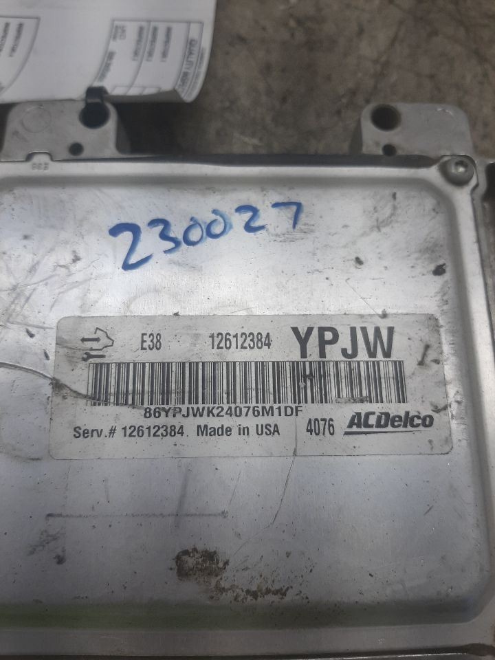 2008-2009 CHEVY CORVETTE Engine ECM Control Module Z06 OEM UNIT ID 12612384