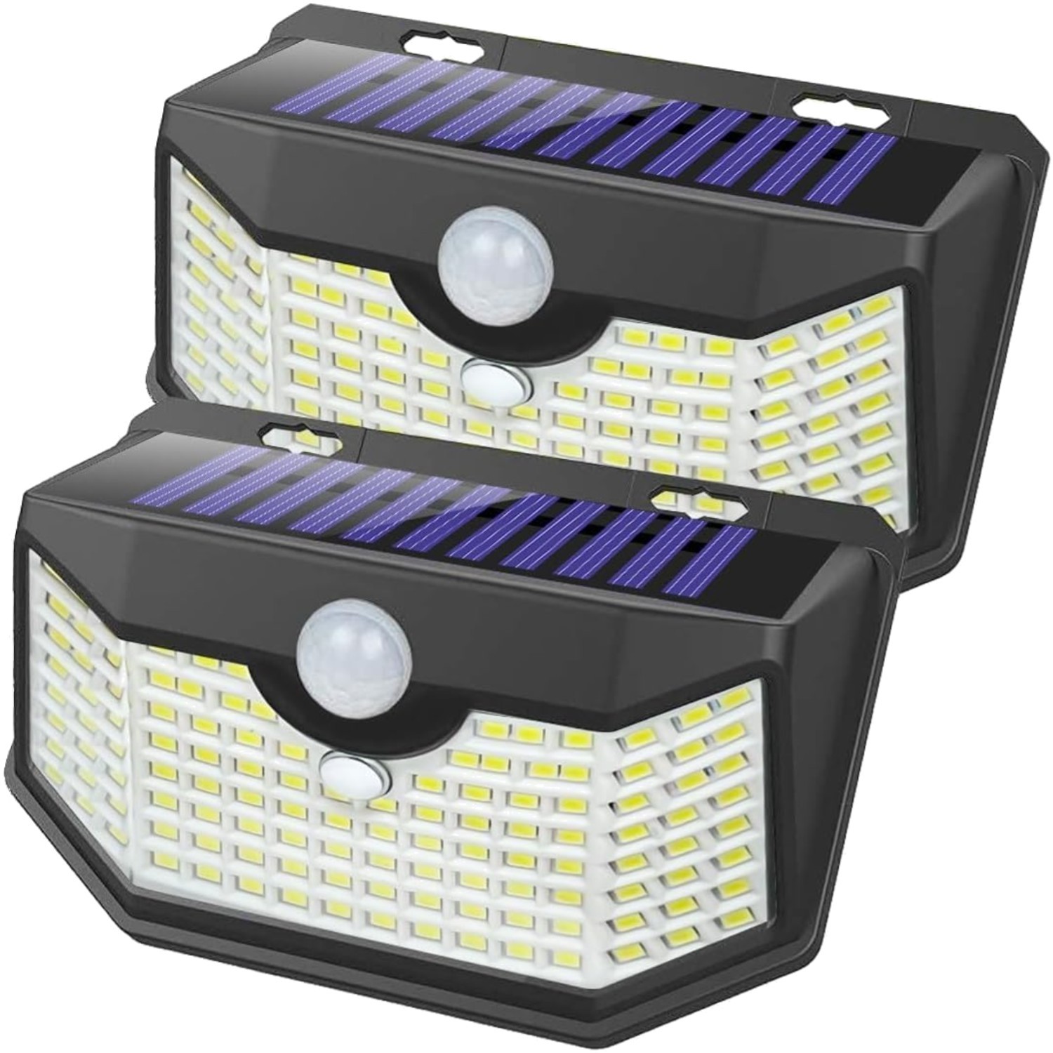 High-Performance Solar Wall Lights - Motion Sensor, 1200 Lumen, Daylight White