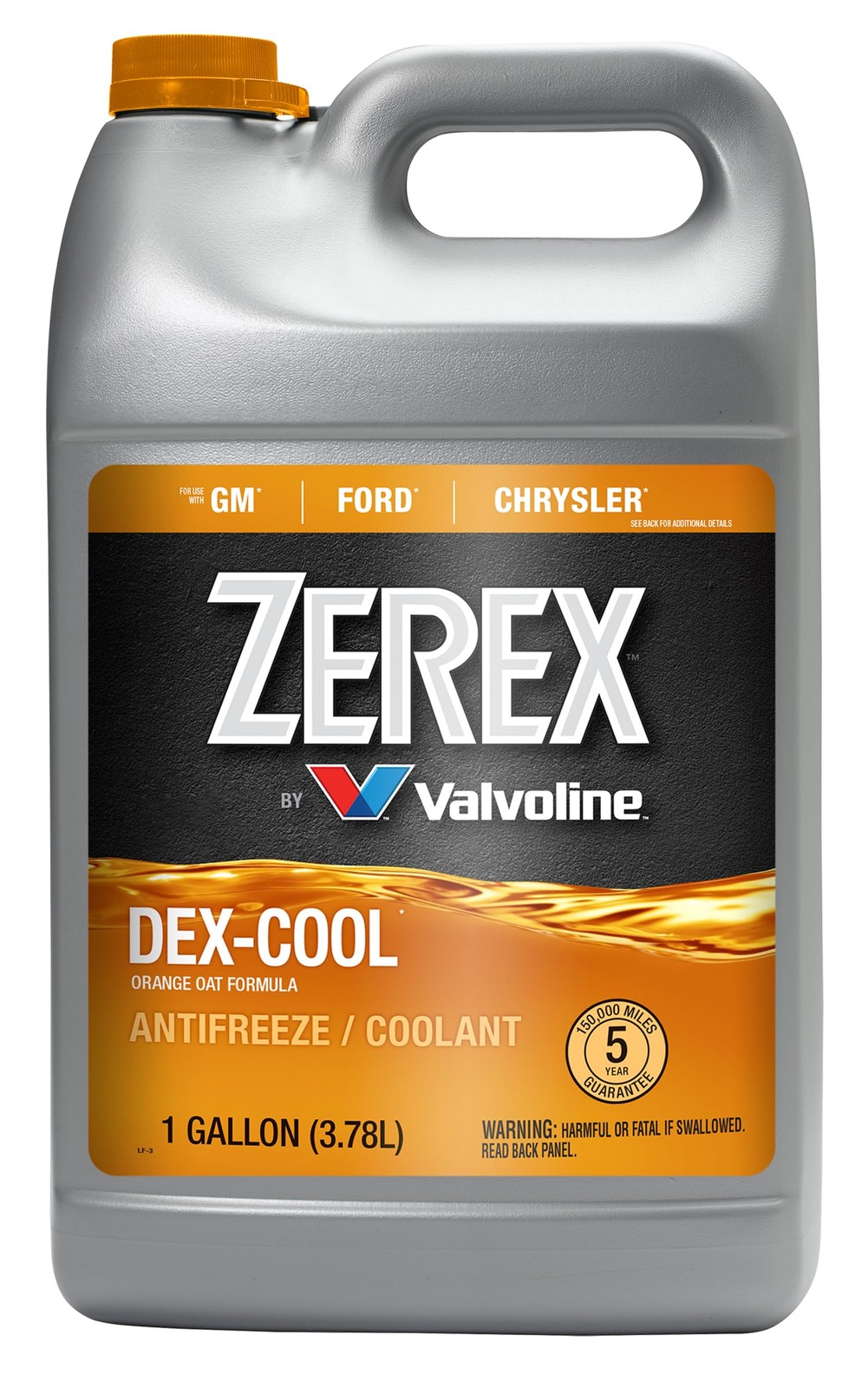 DexCool Antifreeze Coolant Concentrate 1 Gallon for Optimal Engine Protection