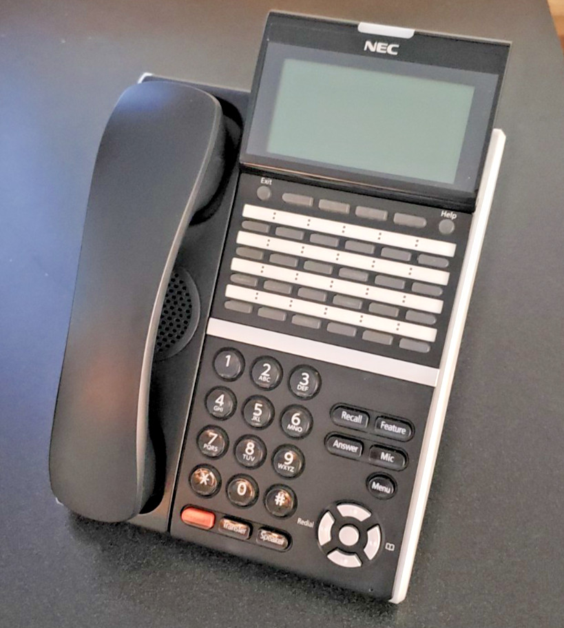 NEC 650004 DTZ-24D-3 DIGITAL 24 BUTTON PHONE (SELLER REFURBISHED)