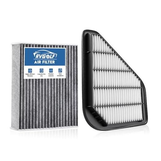 Engine+Cabin Air Filter Fit for 2009-2017 09-17 Traverse, 07-16 Acadia