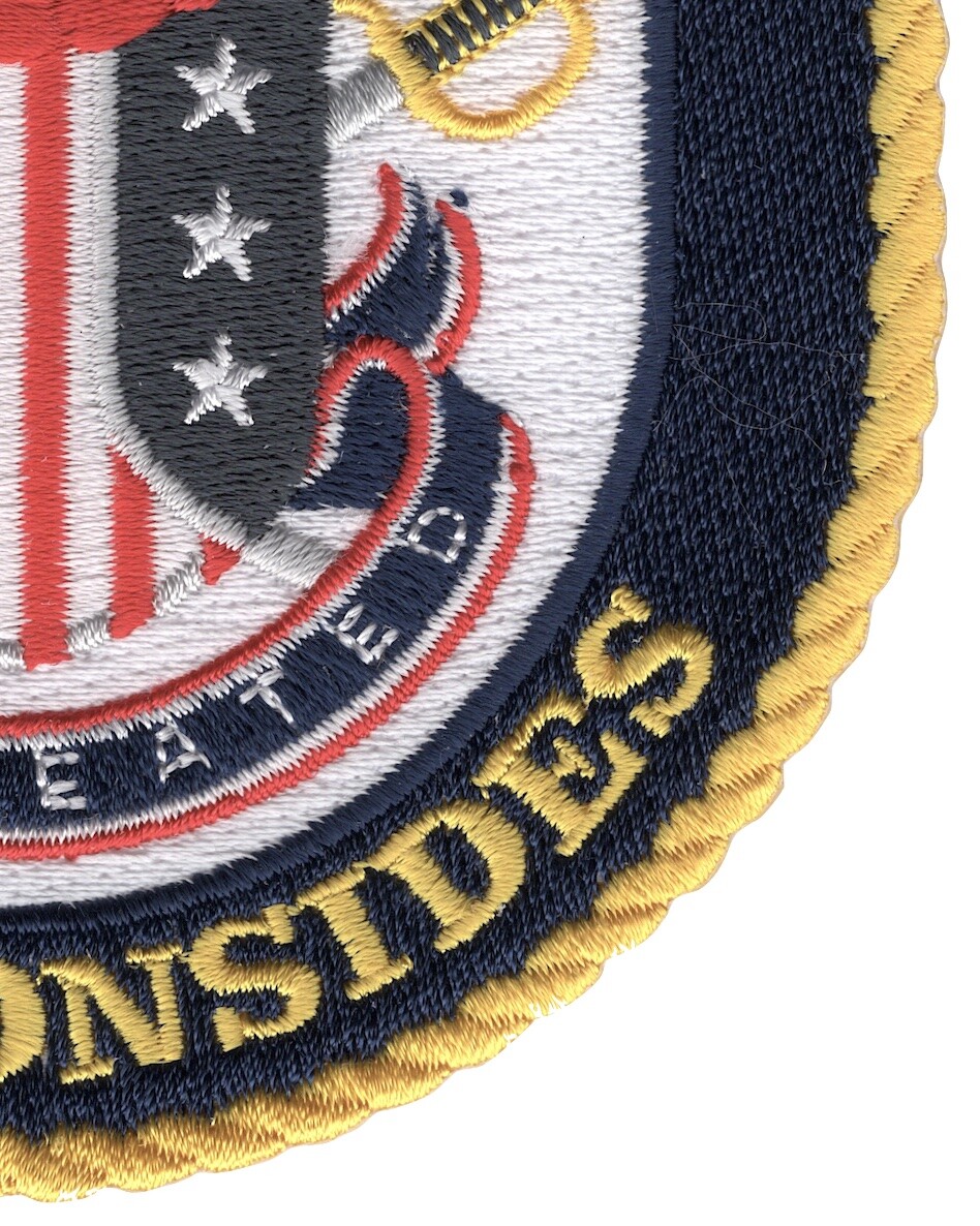 USS Constitution Old Ironsides Patch