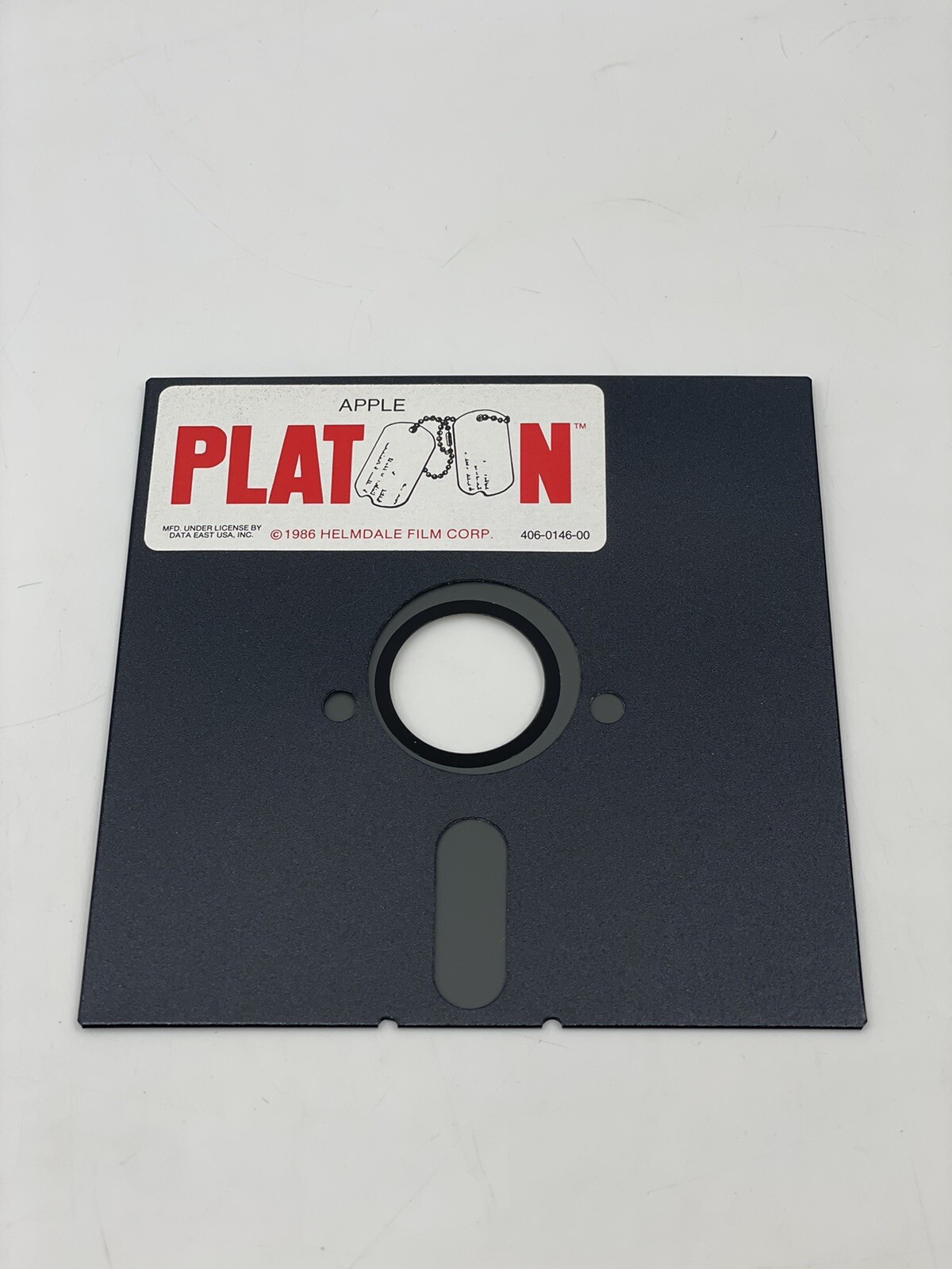 Platoon (Apple II, 1986) Vintage Apple Computer Video Game
