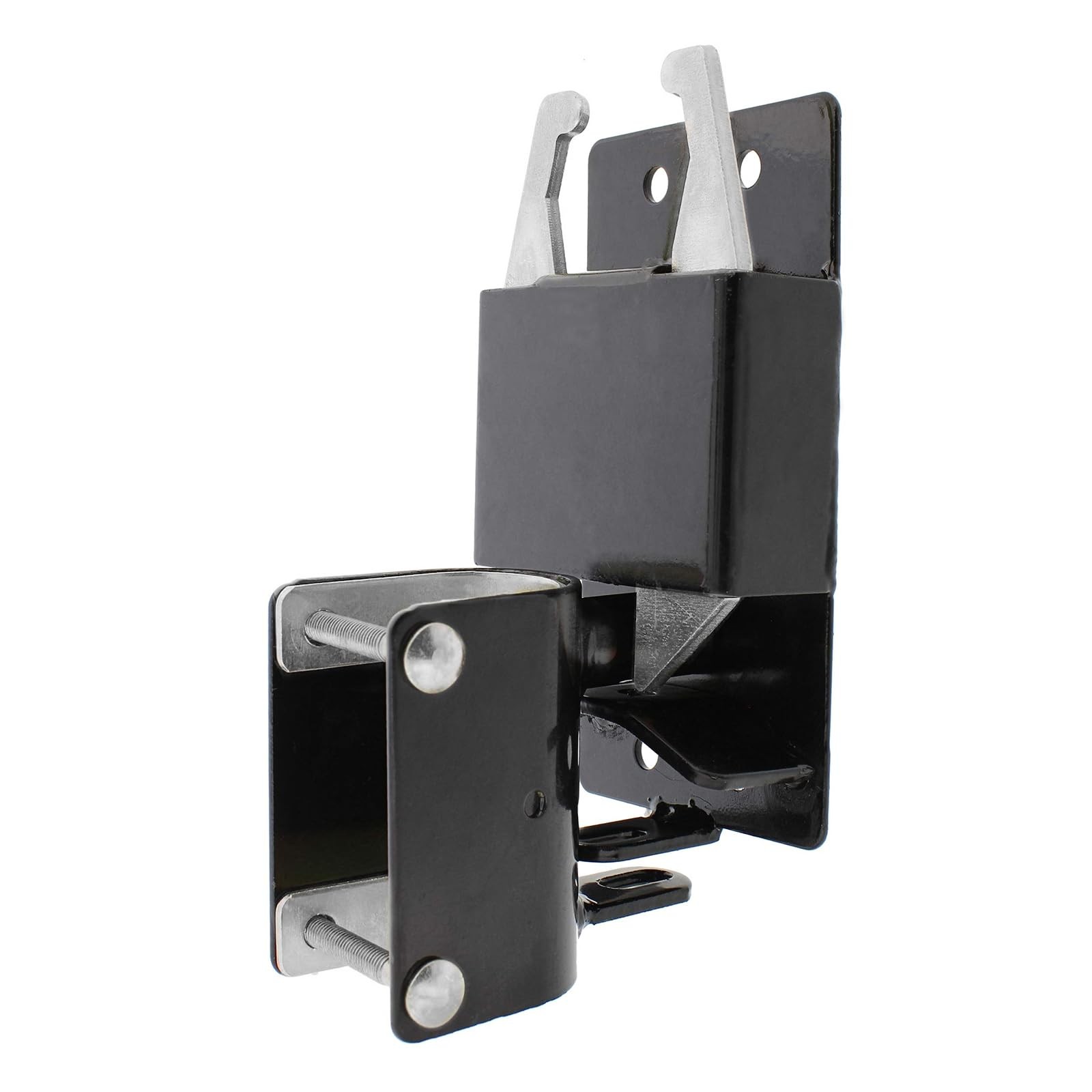 Evylnorrs 2-Way Lockable Gate Latch, Heavy Duty Automatic Slam Latch for 1.62"