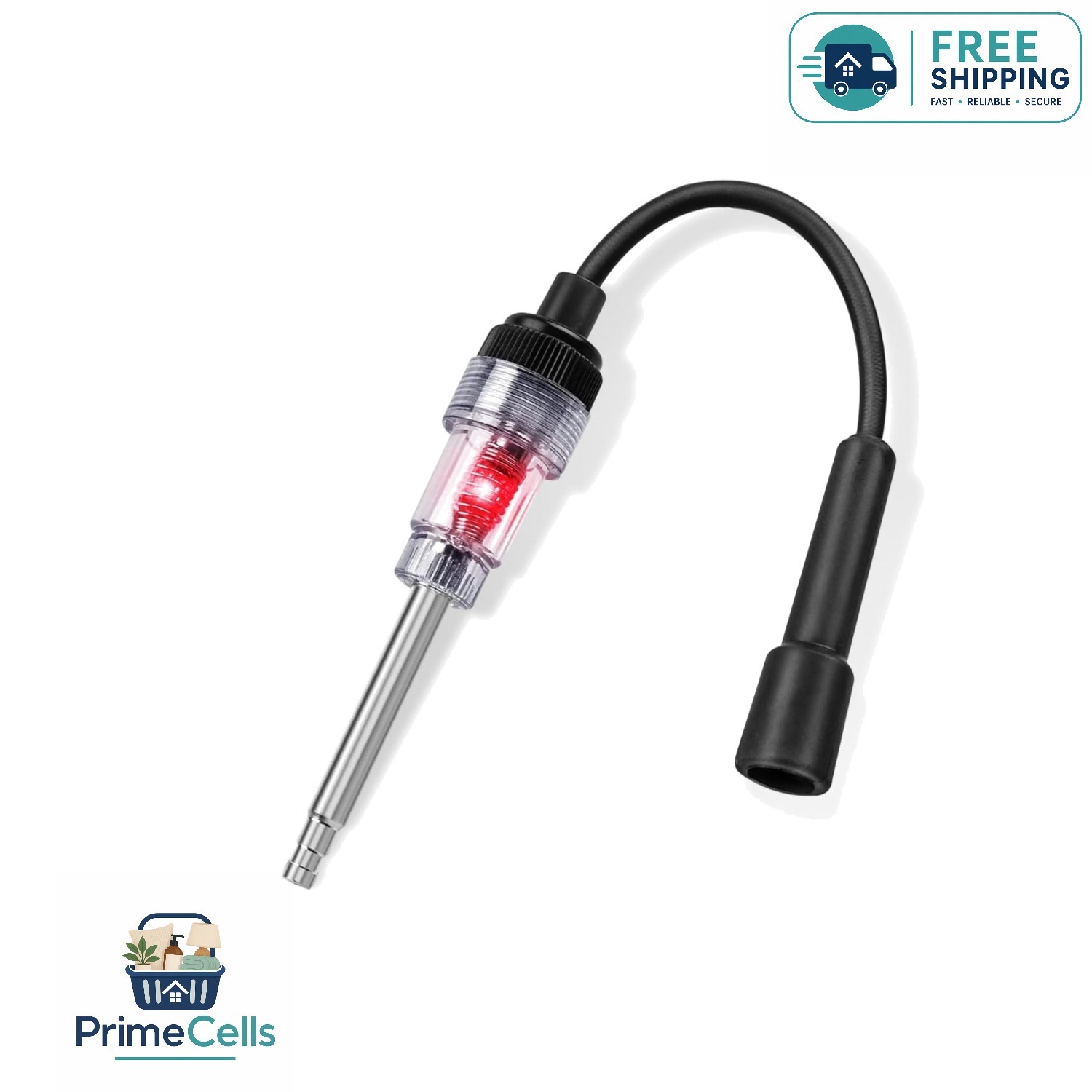 Durable Inline Spark Plug Tester - Quick Engine Diagnostics & Troubleshooting