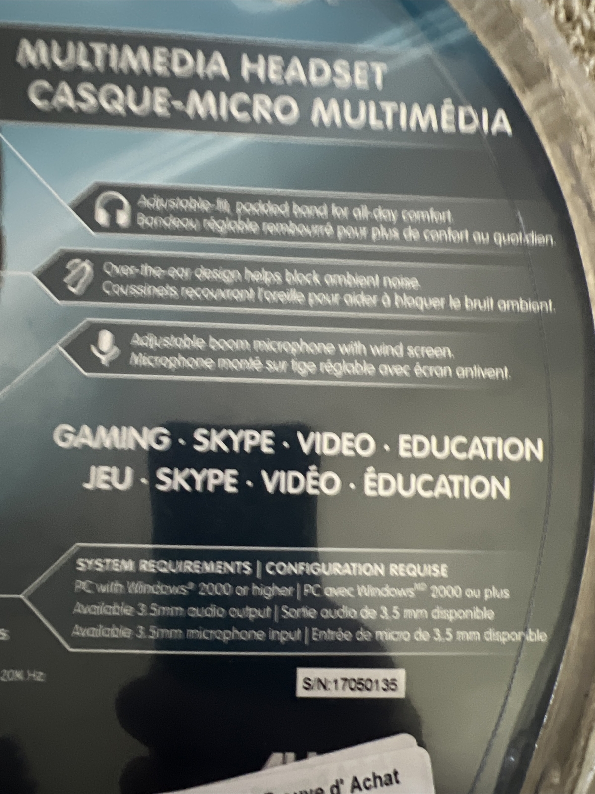 New ProFormX multimedia headset with microphone