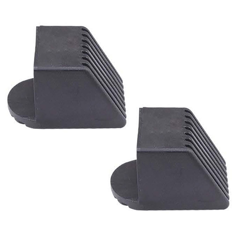 Square End Cap Foot Cover for Long Lasting Gym Equipment and Chairs