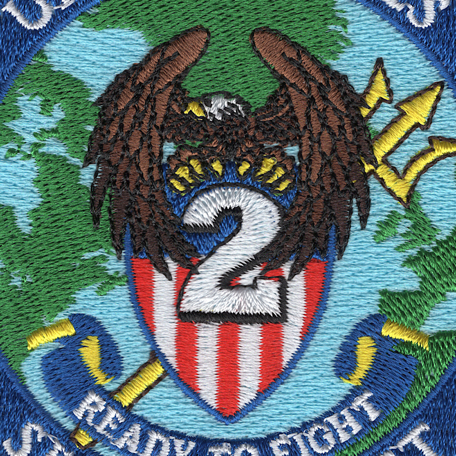 United States Second Fleet Patch