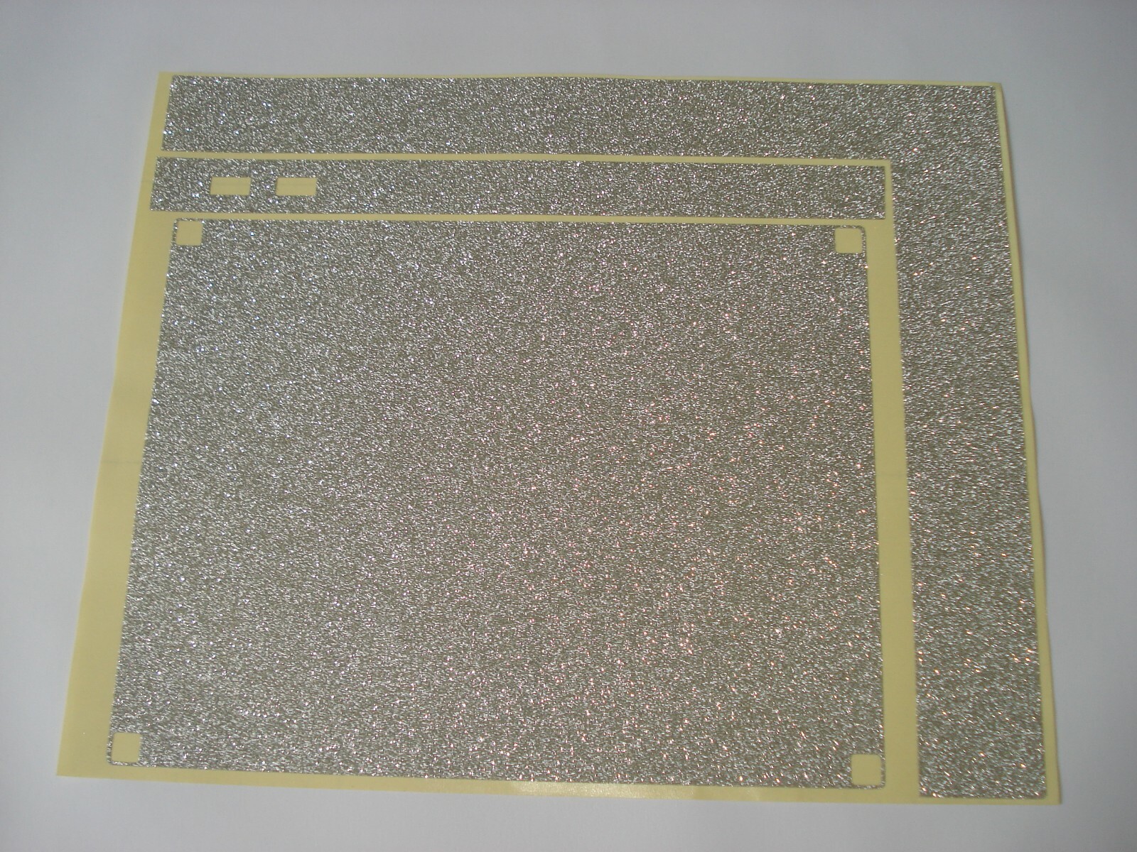 Shining Silver Bling Glitter Skin Sticker for PS3 PlayStation 3 Super Slim