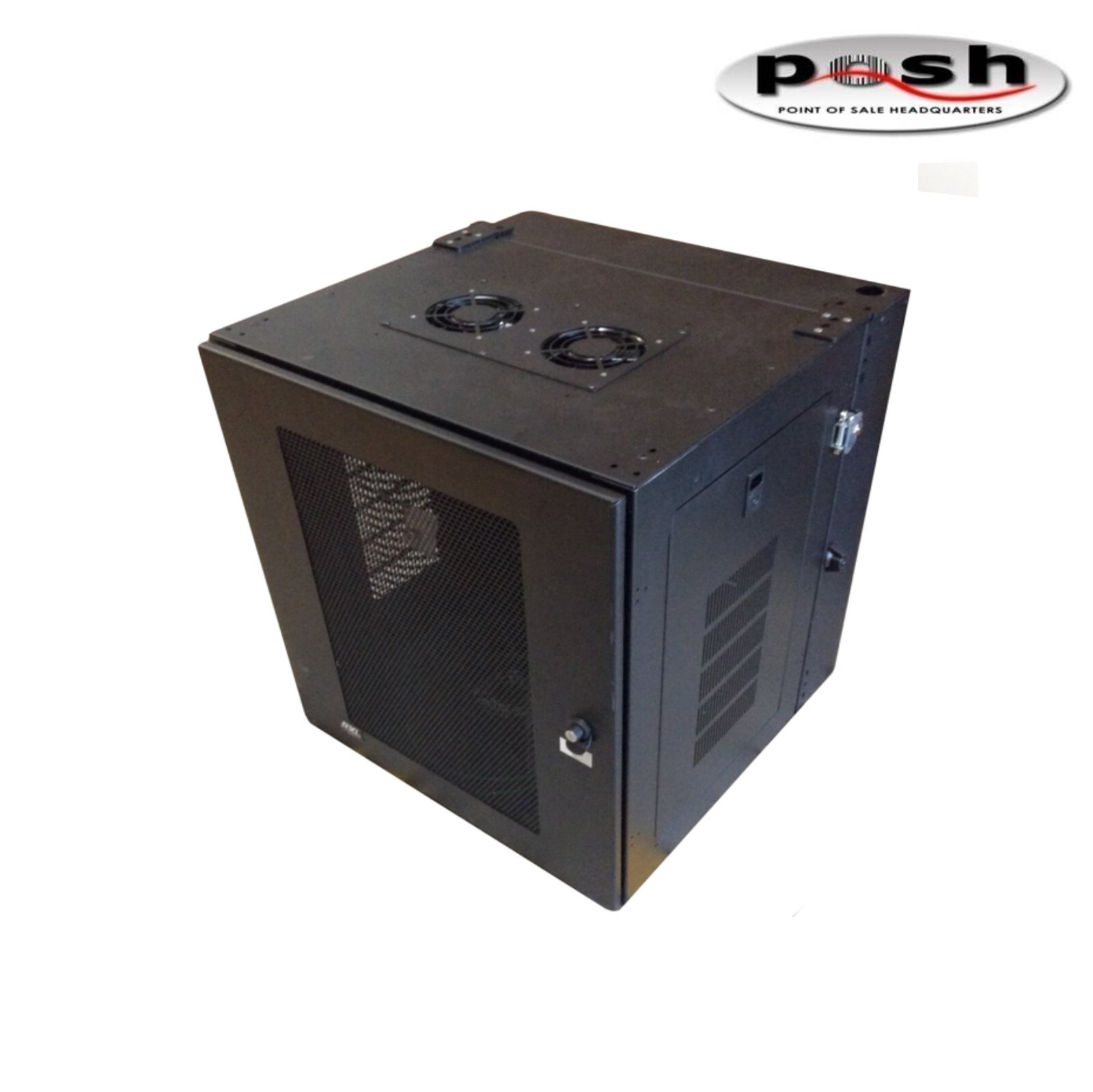 RXL Wall Mount Network Server Rack Cabinet Enclosure - Black
