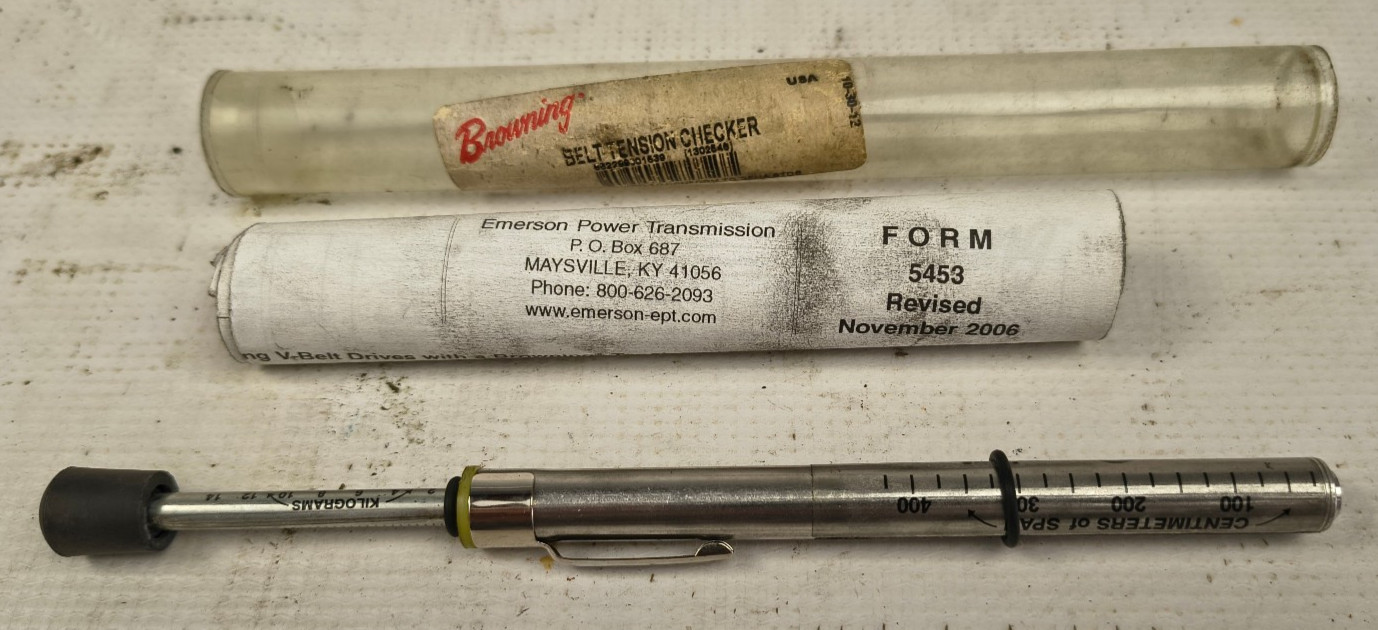 Browning 1302546 Belt Tension Checker Belt Tension Checker  - New Old Stock