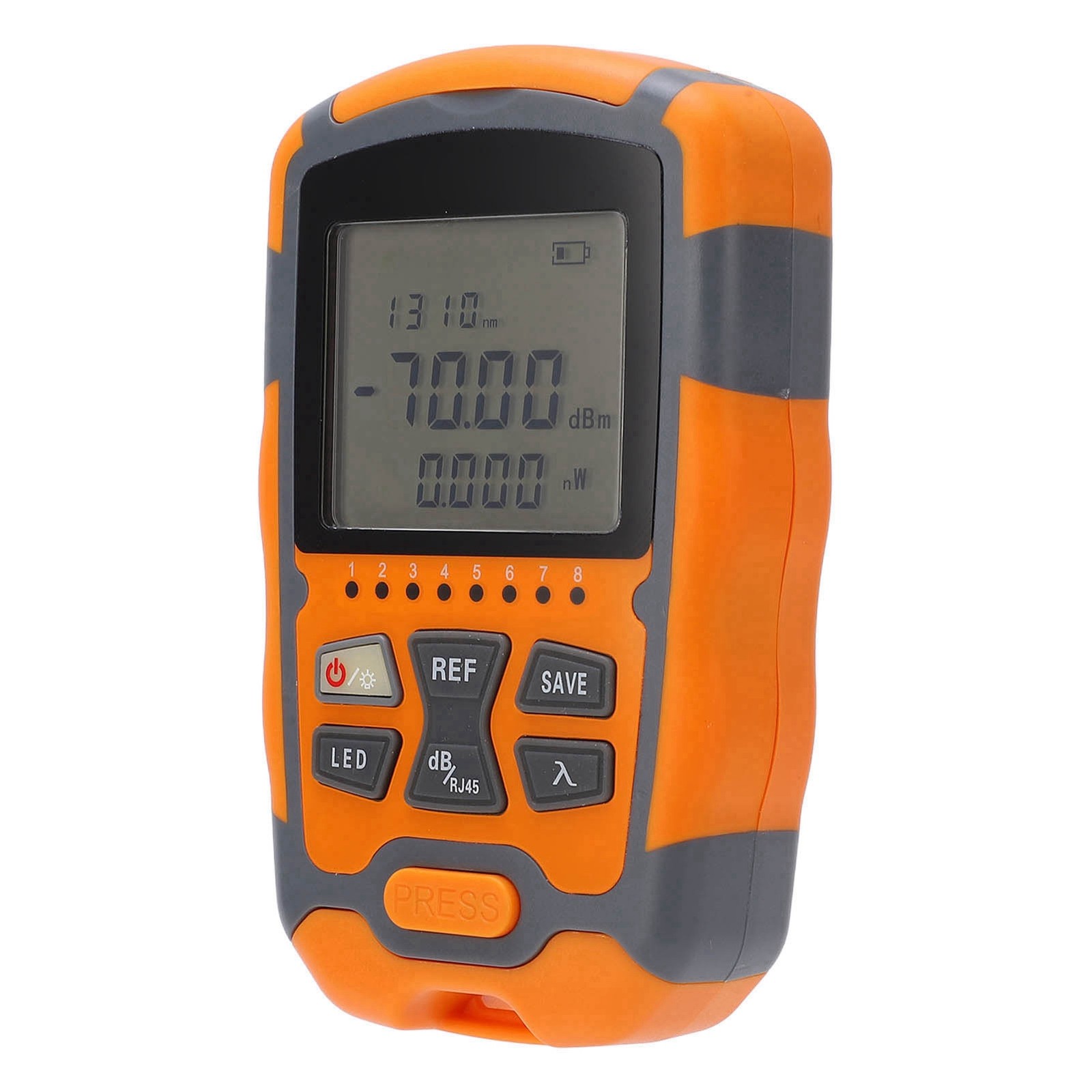 Portable Optical Power Meter Tester Optical Fiber Cable Tester Multimeter Tool