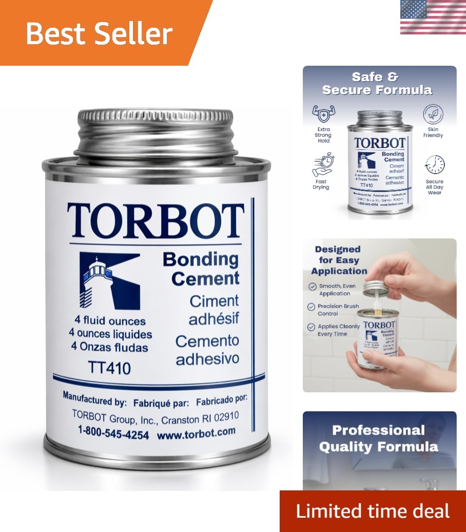 Efficient 4 oz. Liquid Bonding Cement - Ideal Surgical Adhesive with Strong Bond