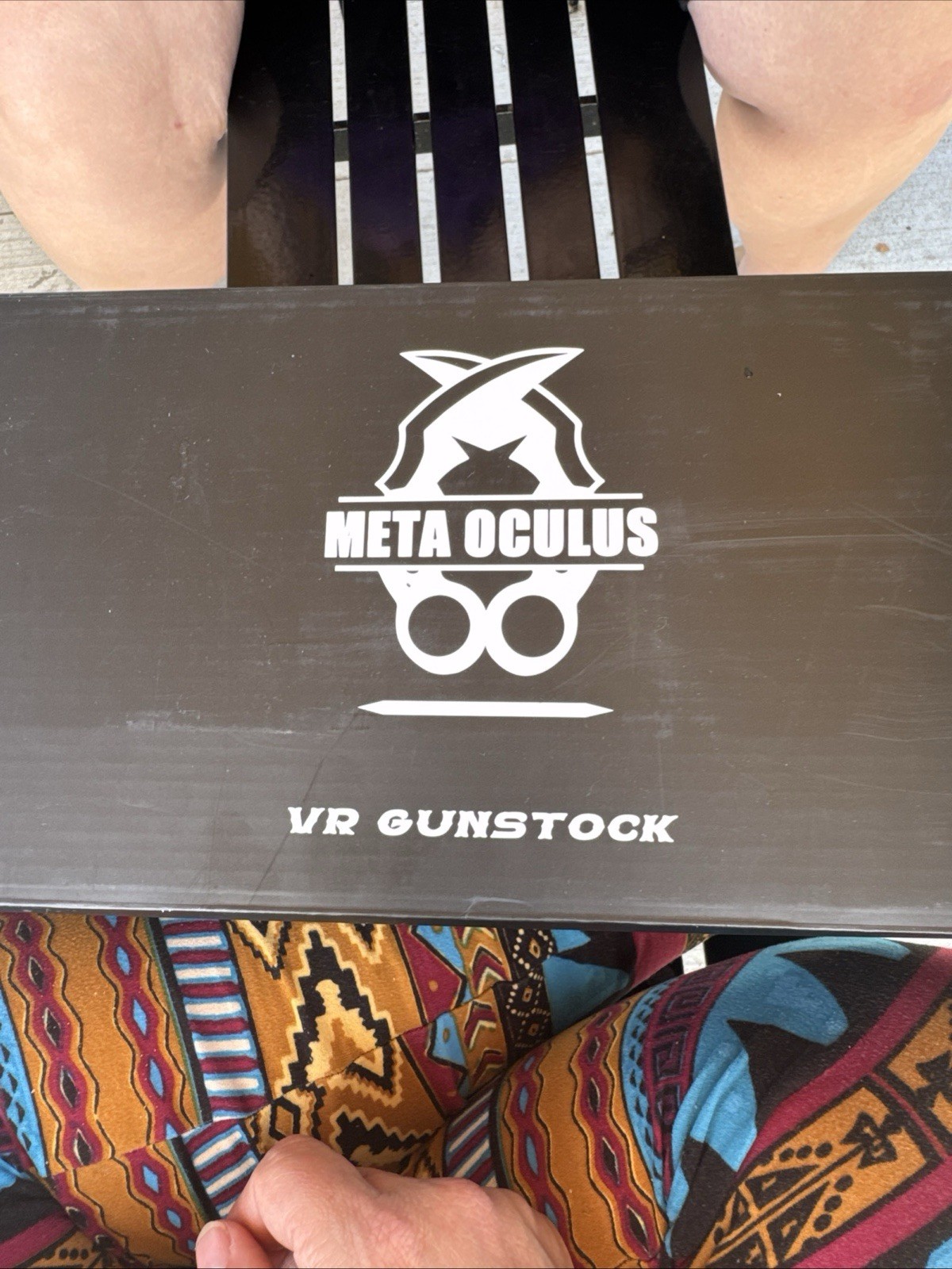 Meta Oculus Adjustable VR Gunstock For Oculus Quest 3. NEW