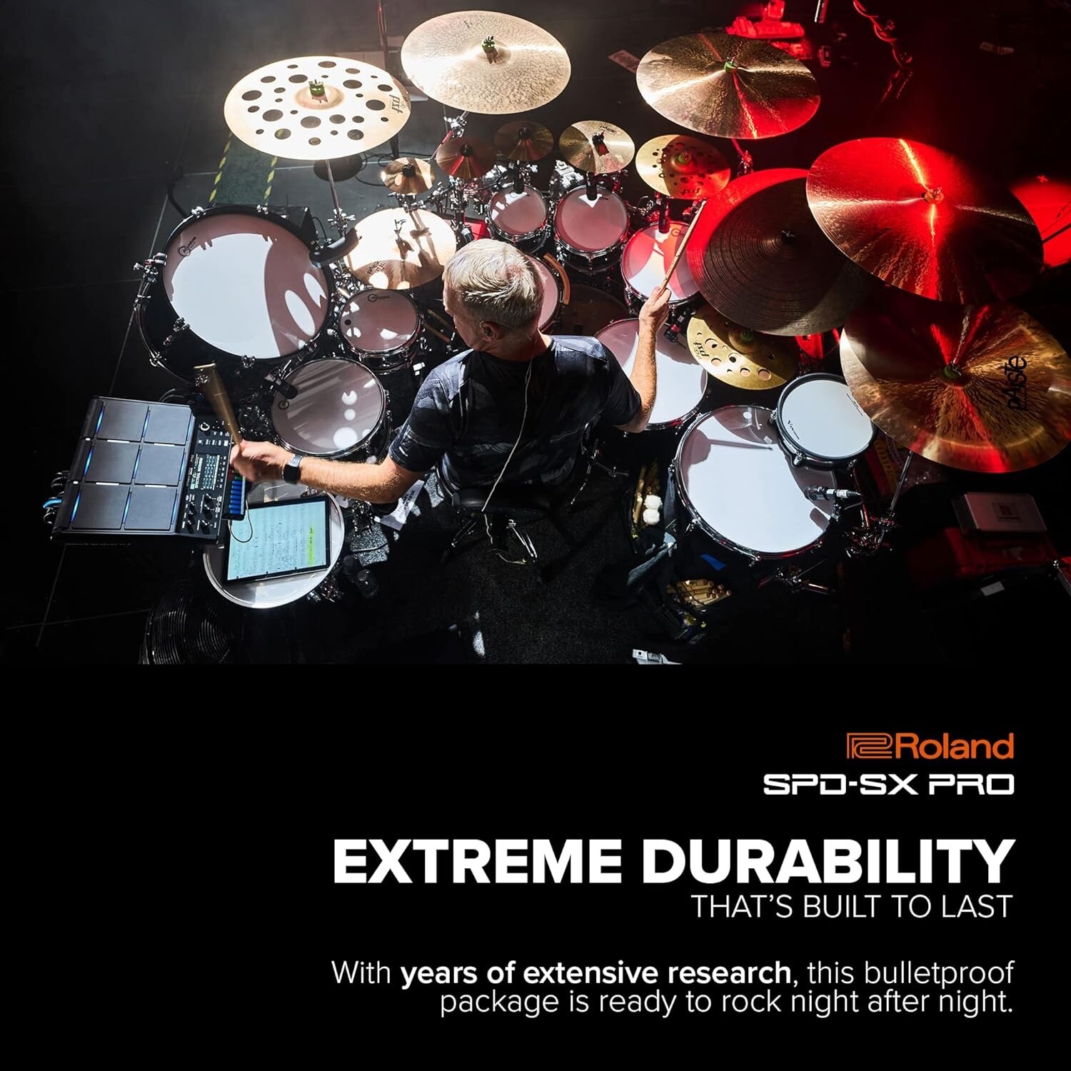 Roland SPD-SX PRO Sampling Pad Drum Electric Drum Expression Pedal W/Box