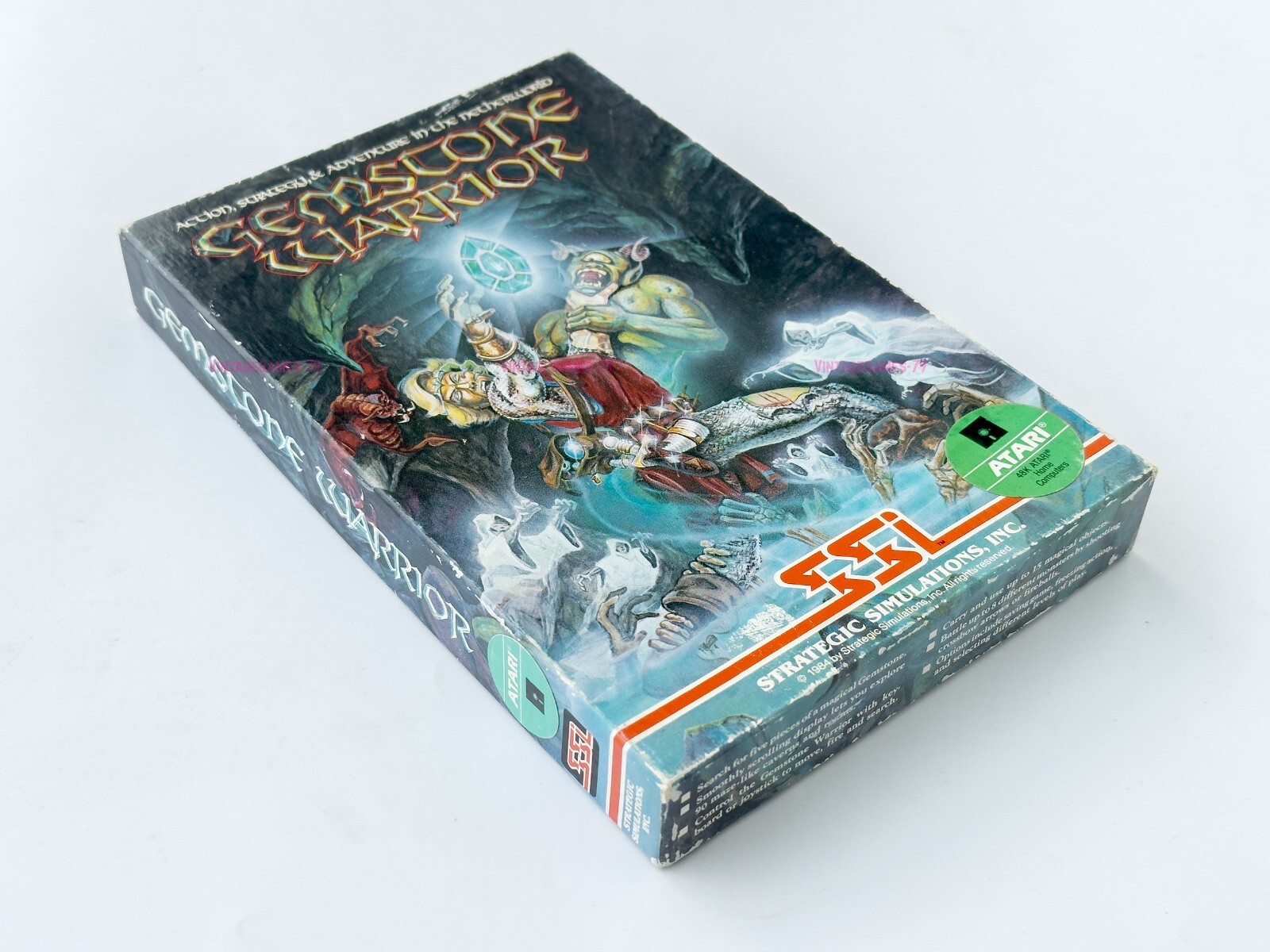 Gemstone Warrior - SSI - 1985 / Atari 8-bit