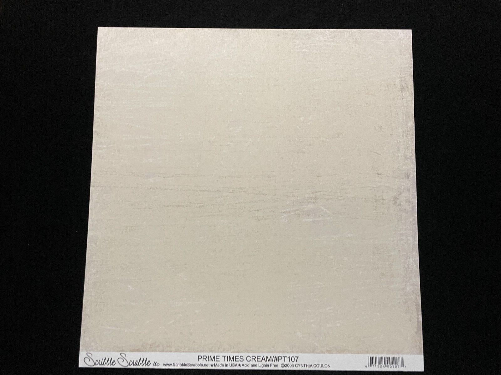 SCRIBBLE SCRABBLE "PRIME TIMES" 12X12 SS HEAVY PAPERS