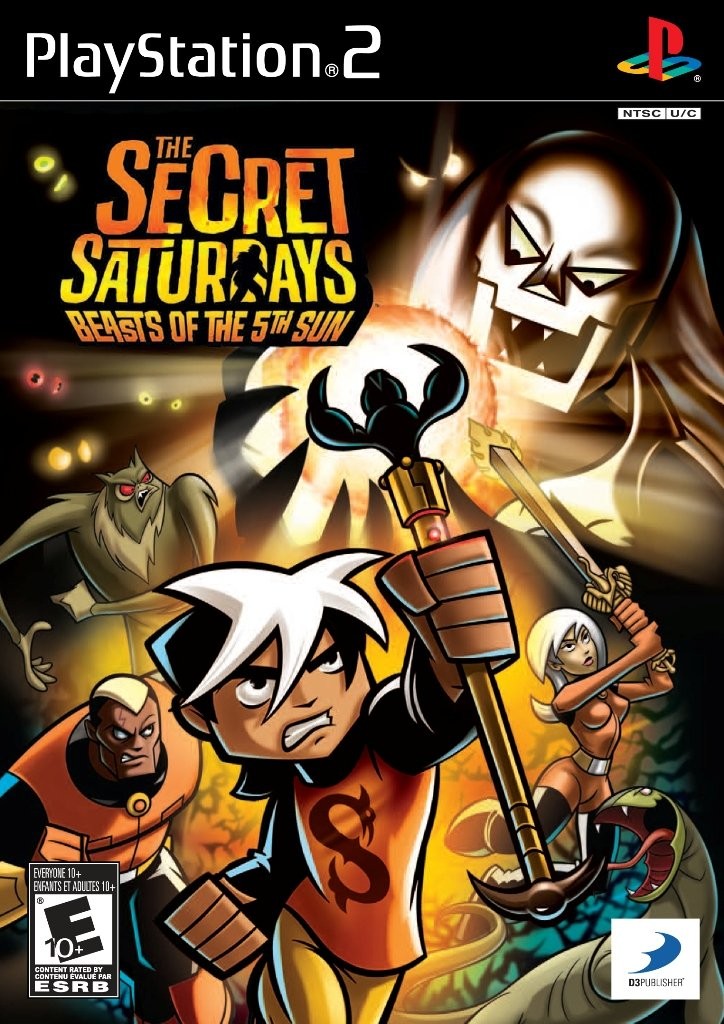 Secret Saturdays: Beasts of the 5th Sun - PlayStation 2 One Size, Color