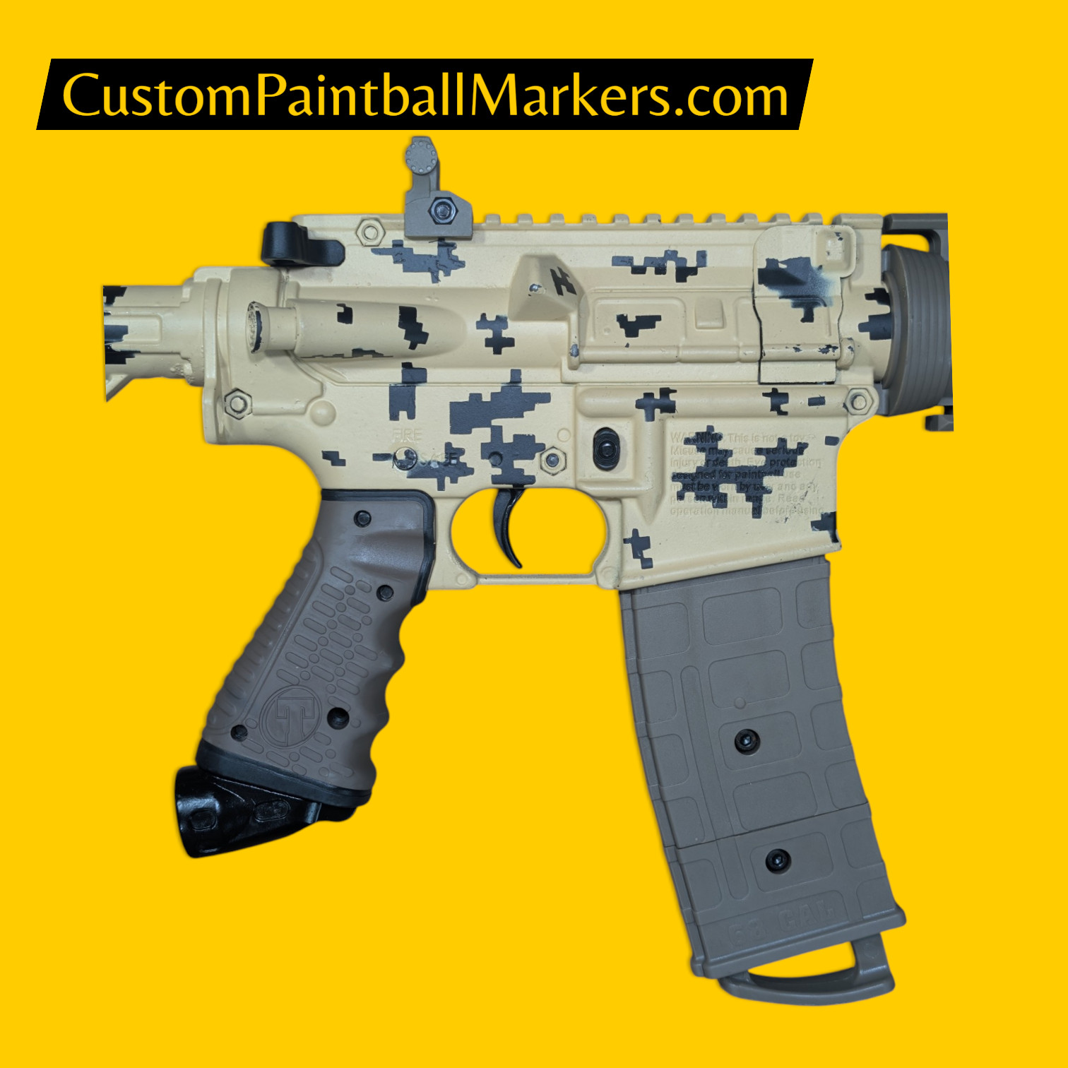 Tippmann TMC Magfed M4A1 "Task Force Delta" Custom Paintball Marker