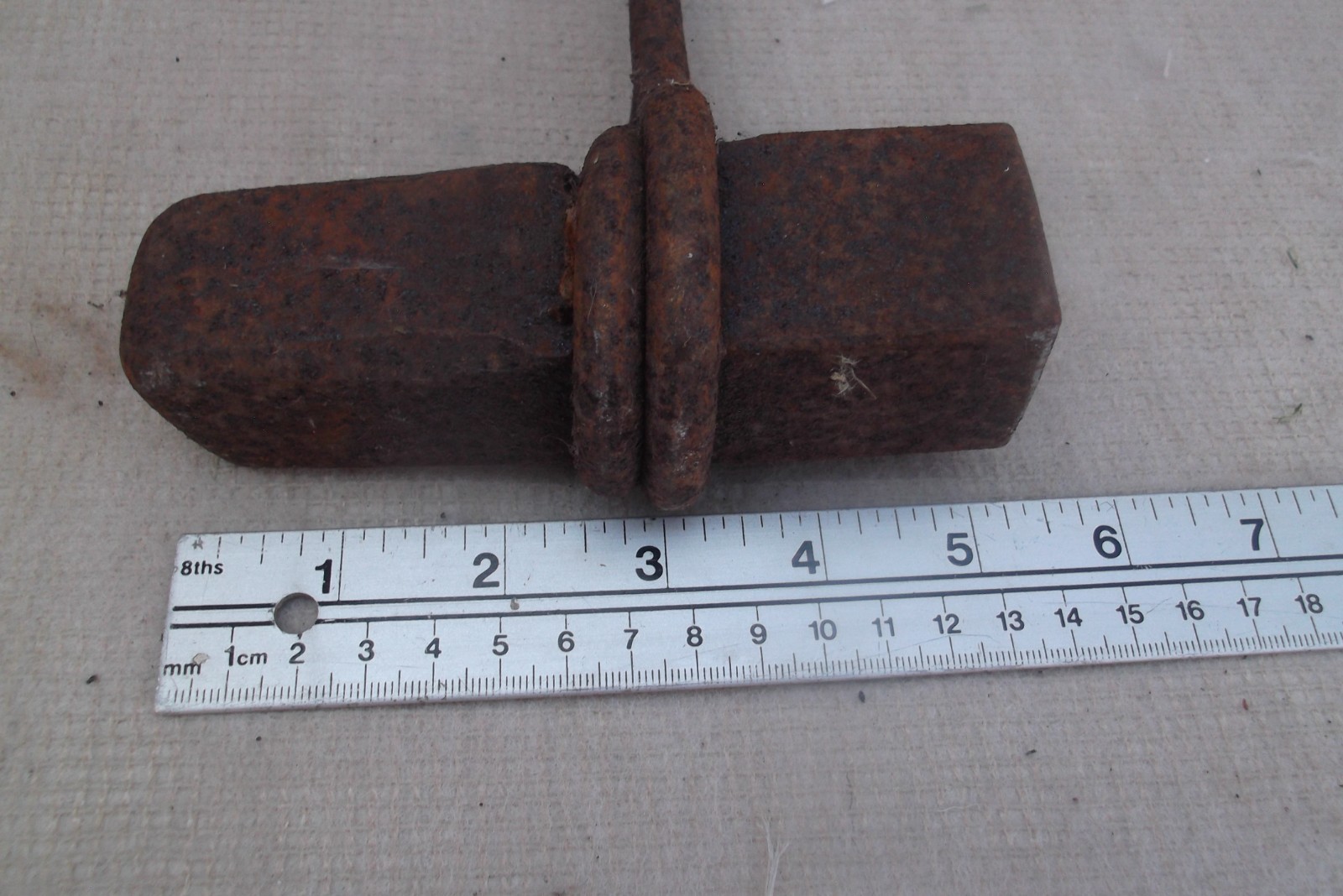 VINTAGE BLACKSMITHS, METALWORKING TOOL - Approx. 4lbs.