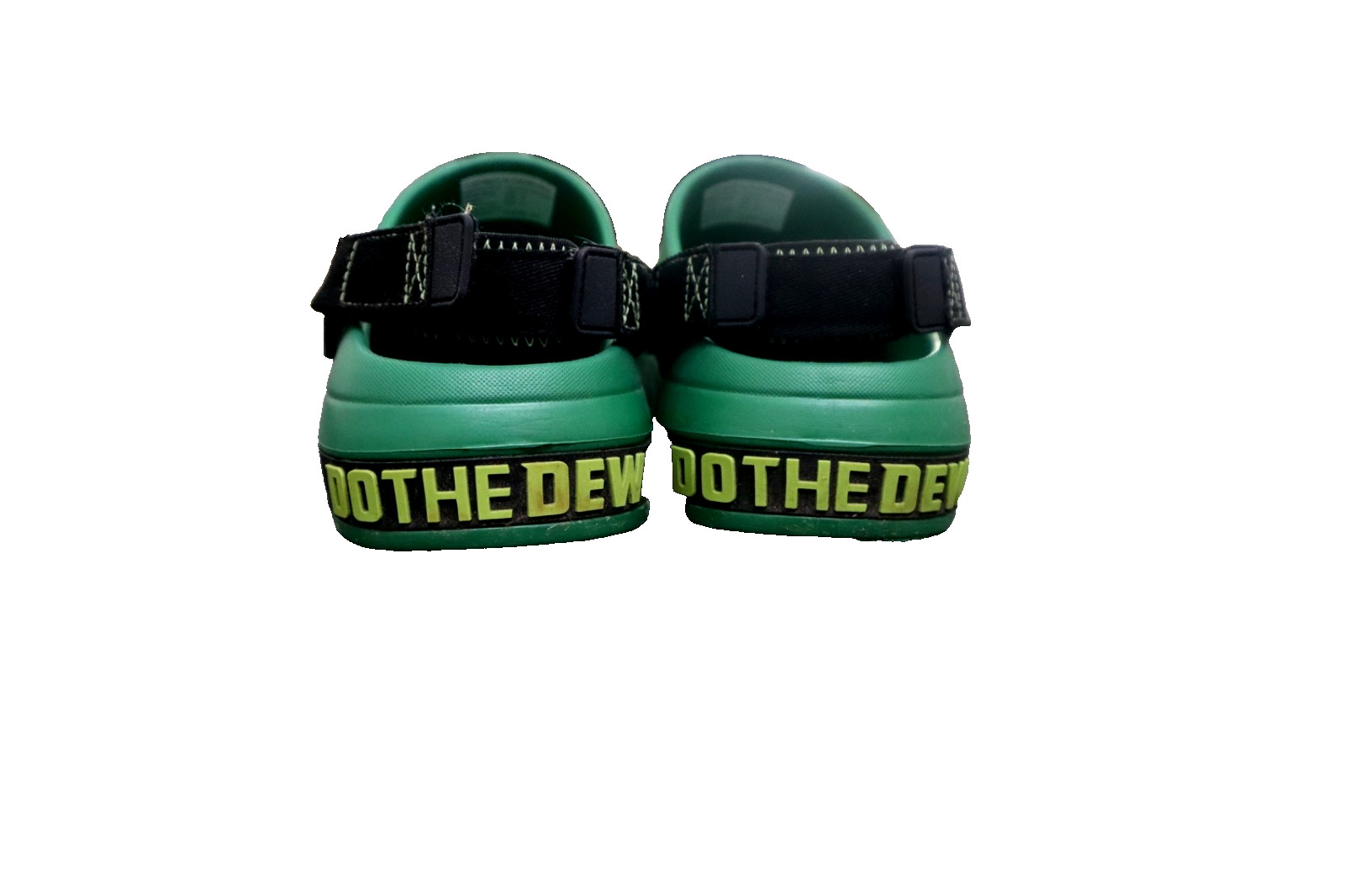 Crocs x Mountain Dew Clogs Men’s Size 12 (Fits 12) NWOT Limited Edition Collab