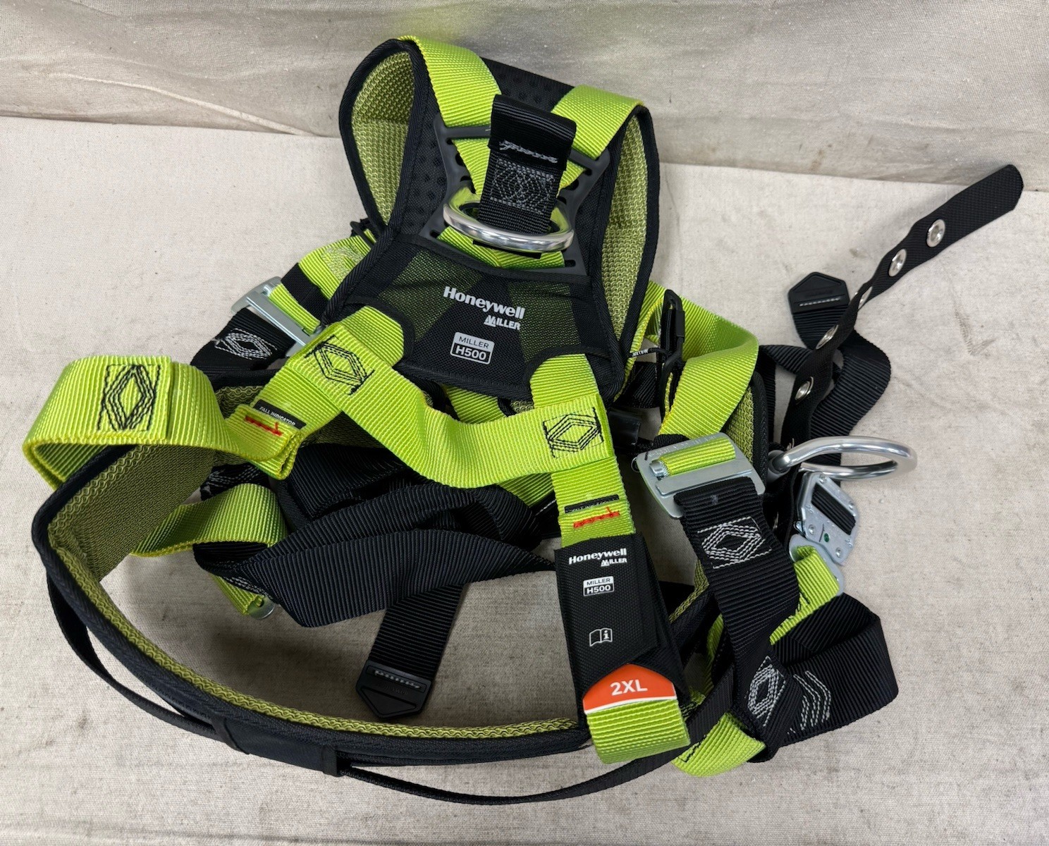 MILLER BY PIP H5CC222223 Fall Protection Harness Vest 2XL 420 lb Unisex Quick-Co