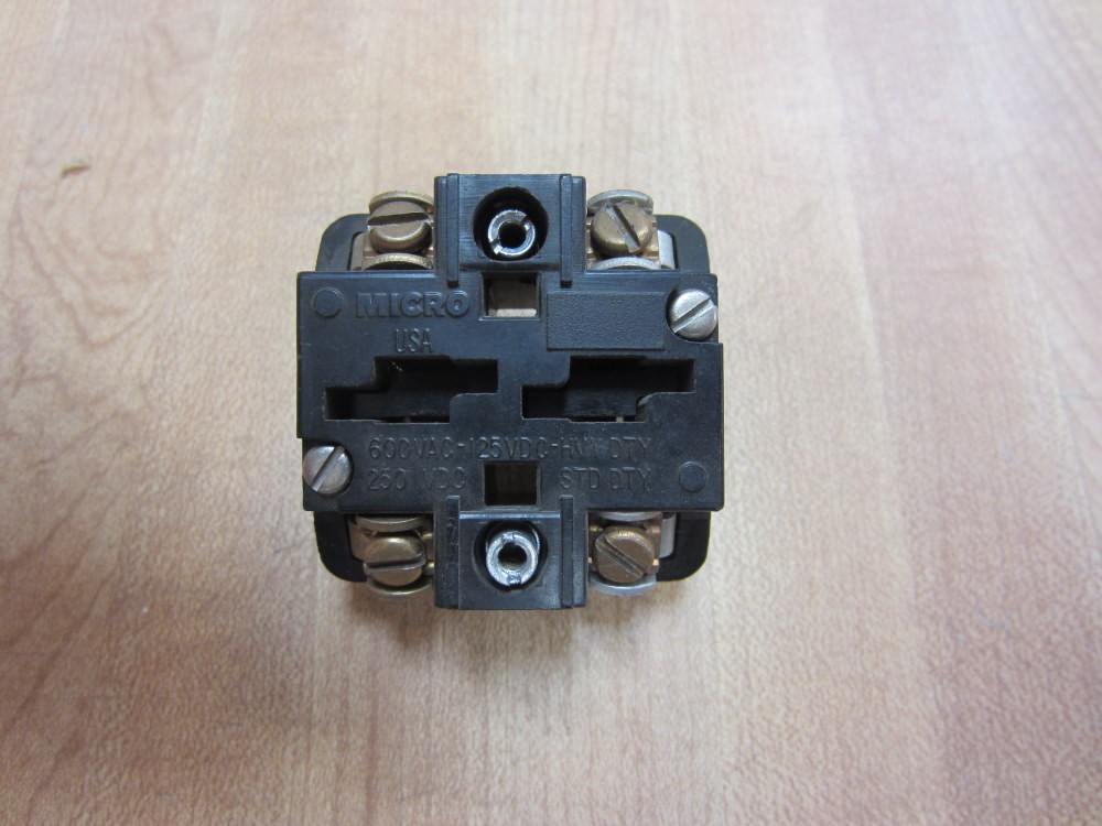 Micro Switch PTCB Honeywell Contact Block 2NC-2NO