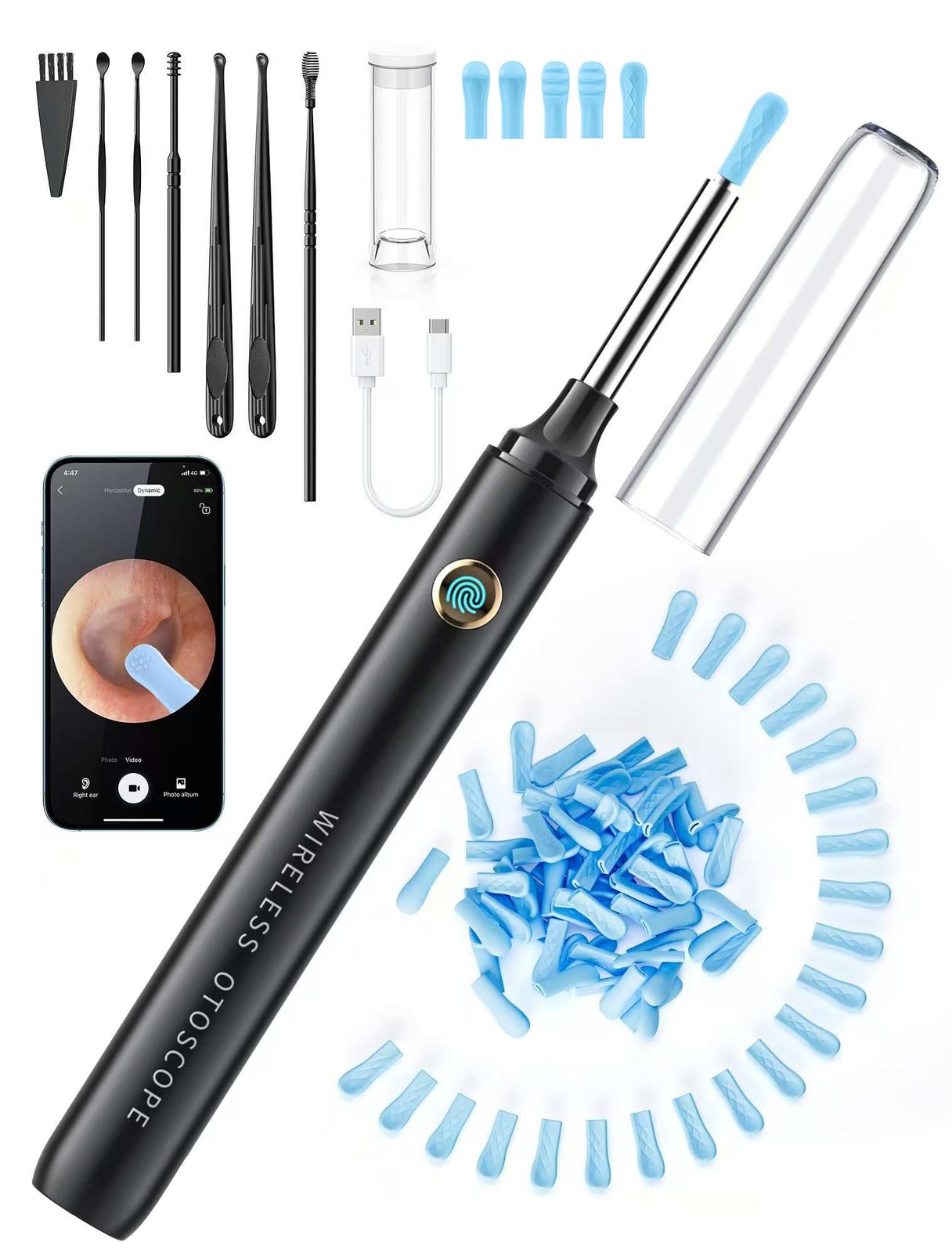 Ear Wax Removal Tool Camera - Ear Cleaner with 1080P HD Camera, FSA HSA Store...